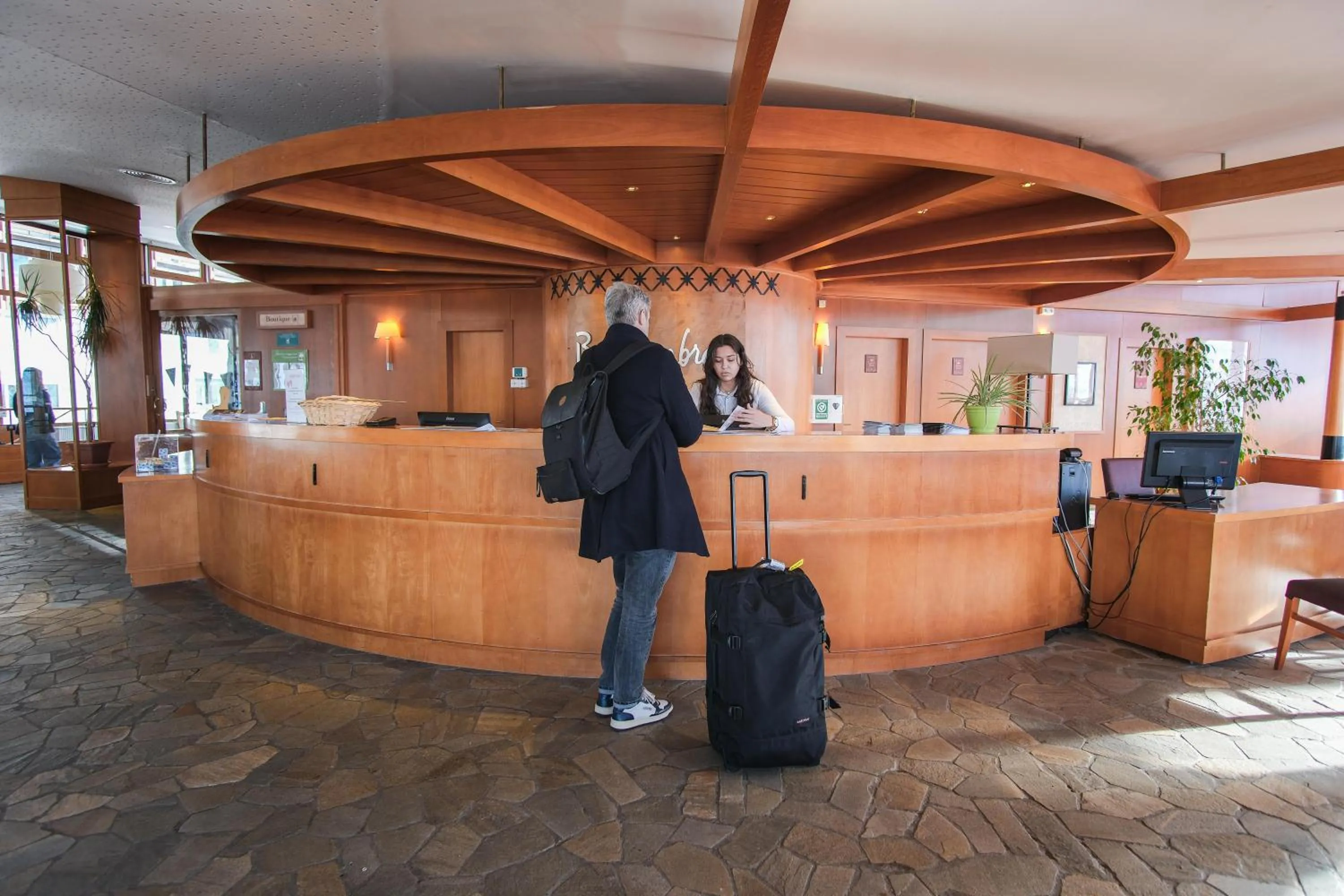 Lobby or reception in Belambra Clubs Les Menuires - Neige Et Ciel