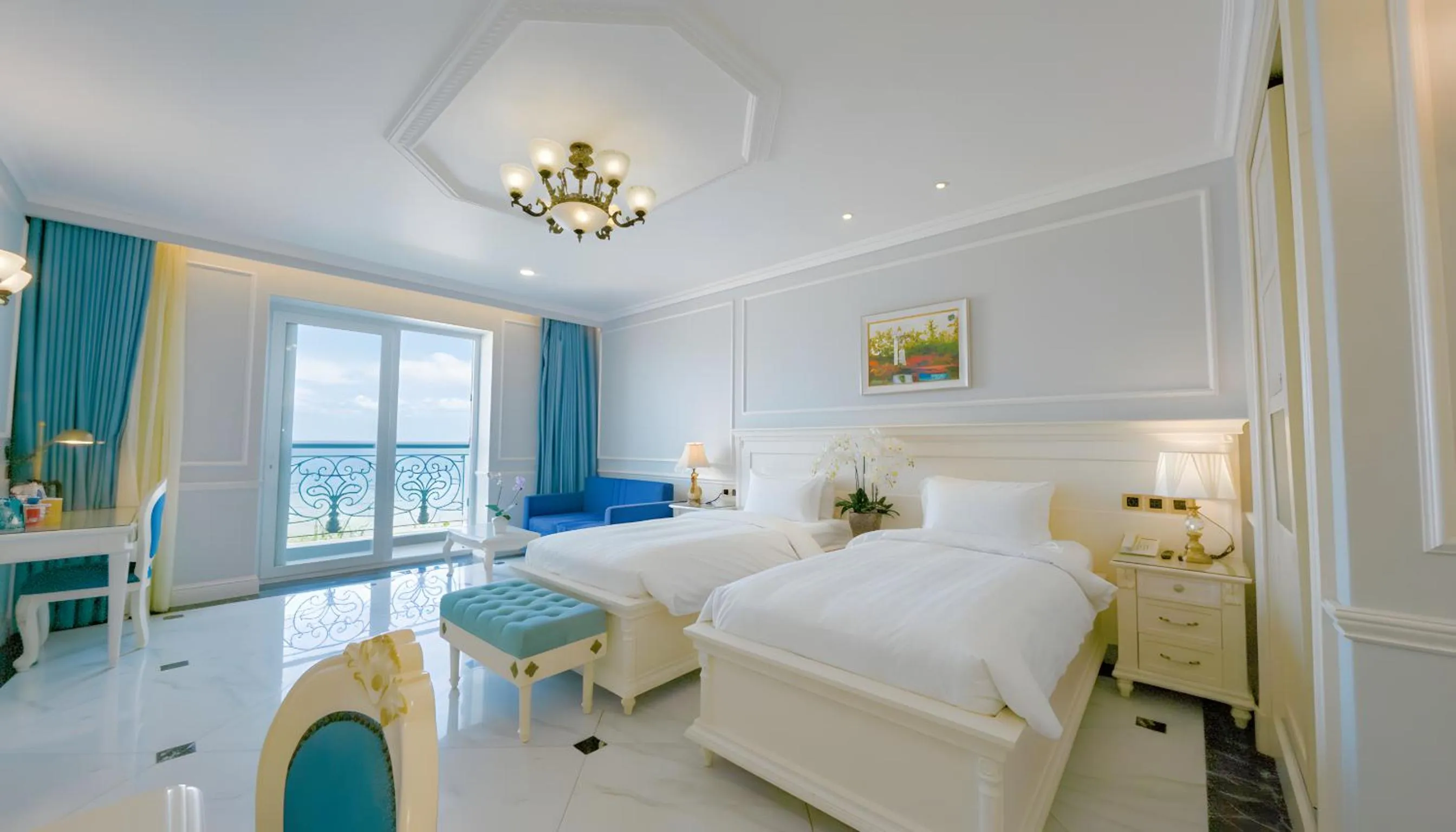 Bedroom, Bed in Lan Rung Beach Resort