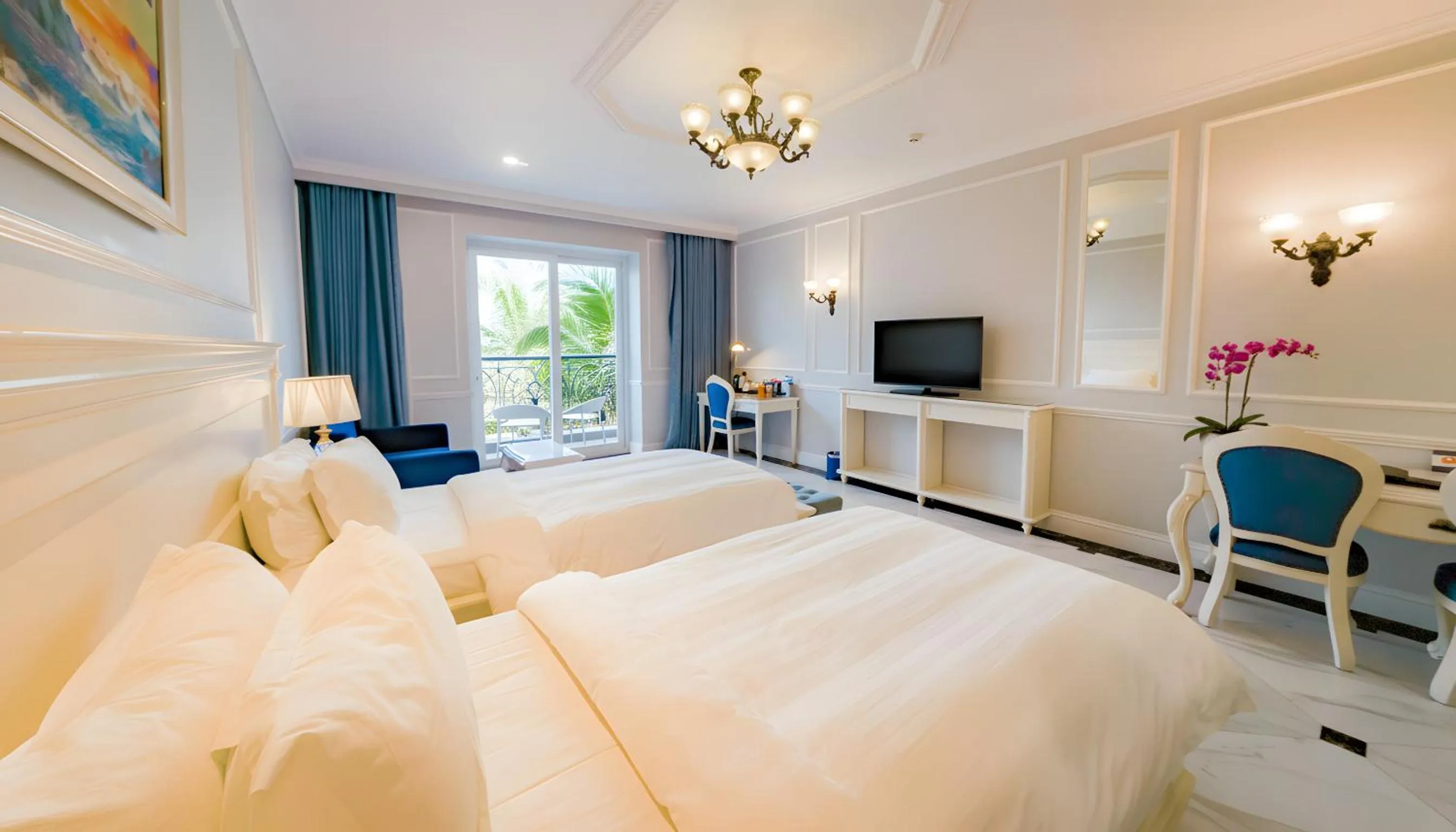 Bedroom, Bed in Lan Rung Beach Resort