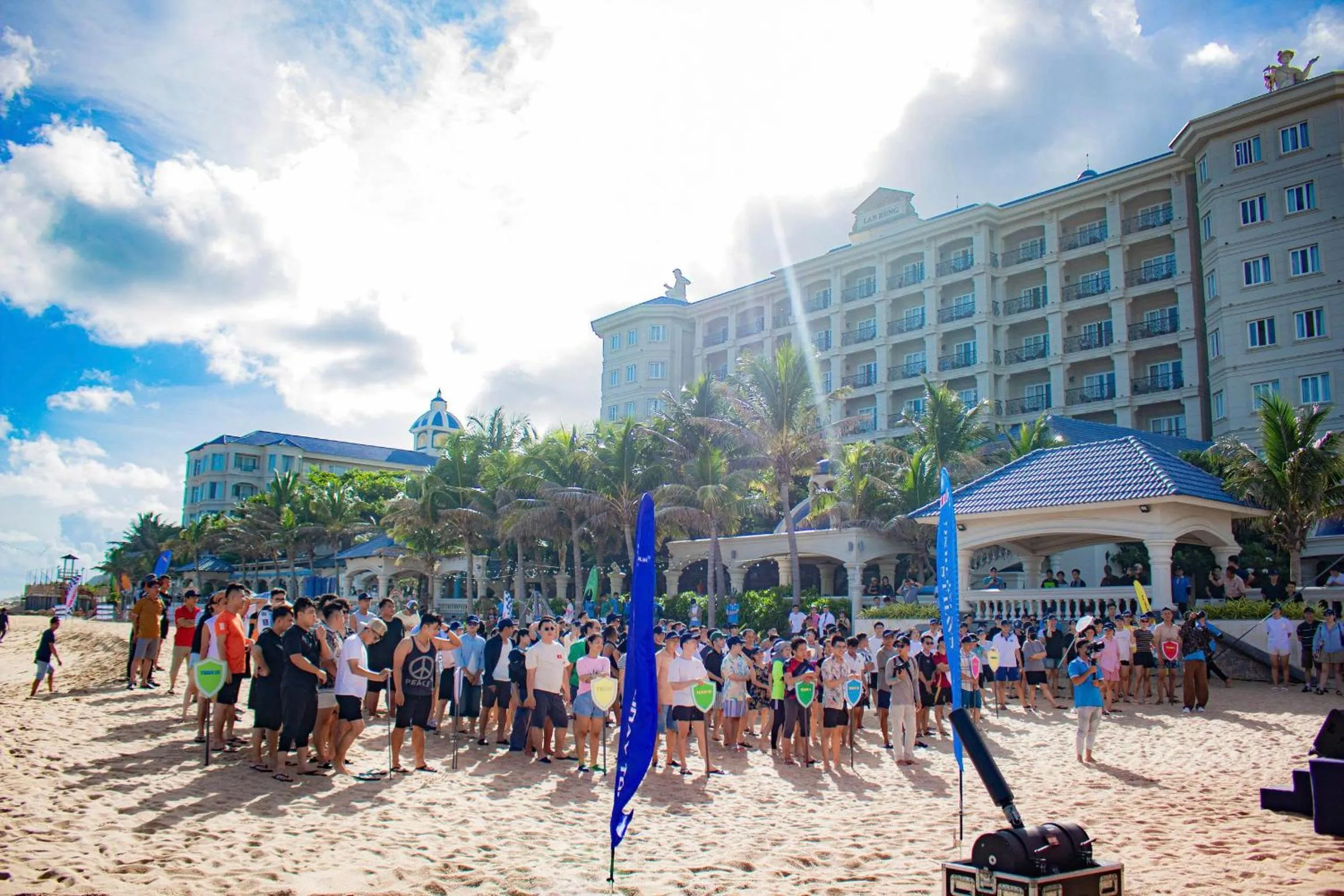 Property building in Lan Rung Beach Resort