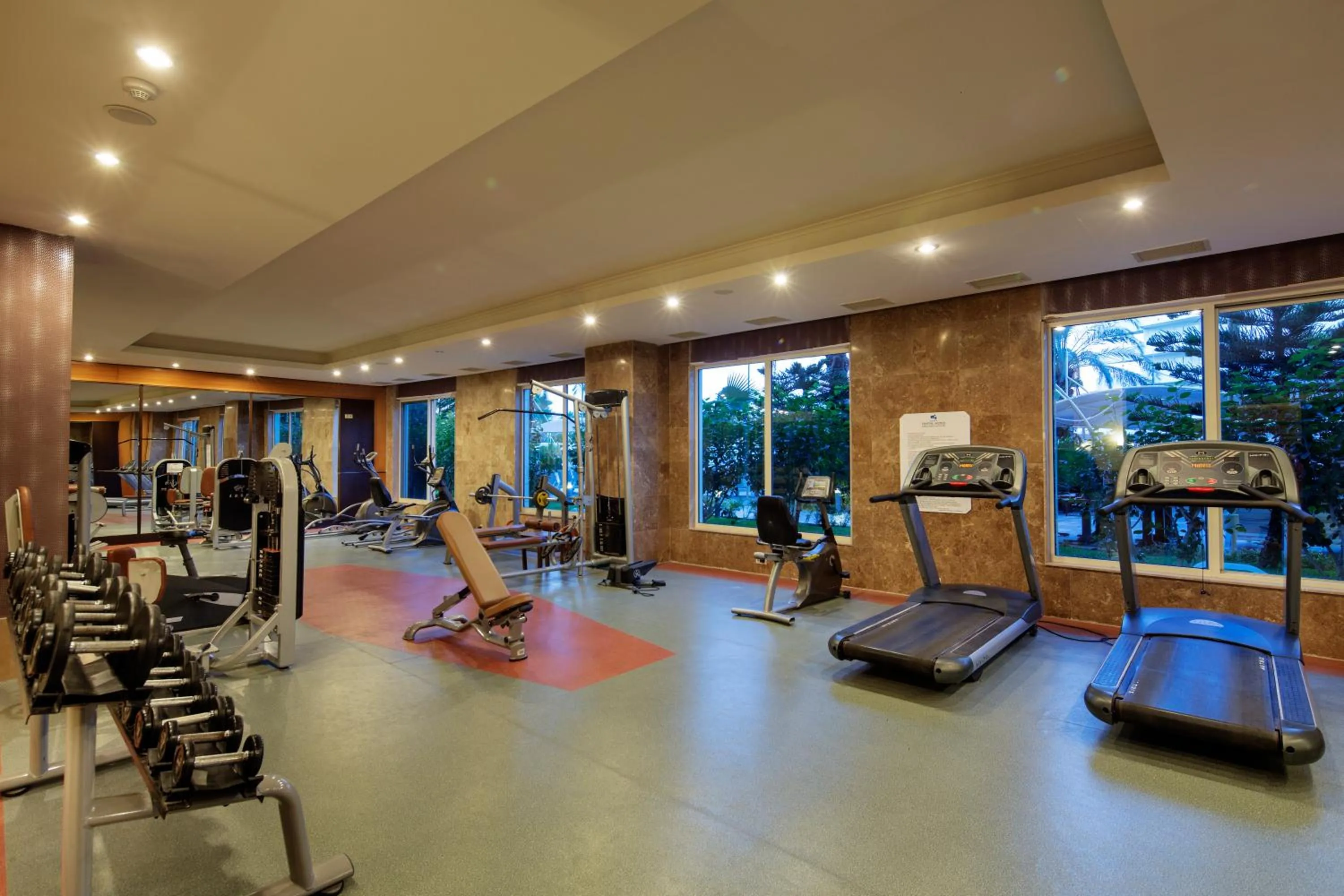 Fitness centre/facilities in Crystal Admiral Aqua Collection - Ultimate All Inclusive