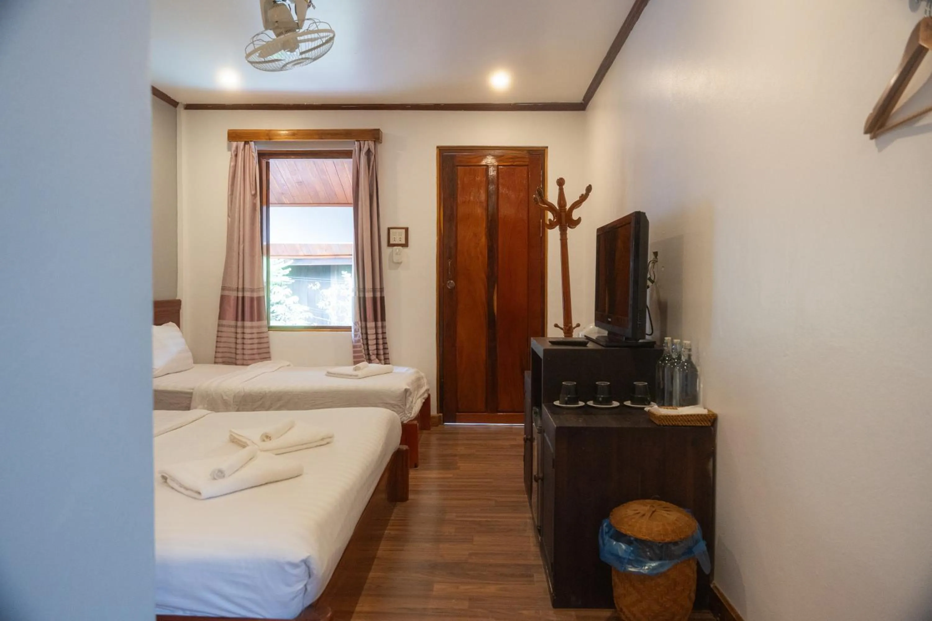 Bed in Villa Namkhan River