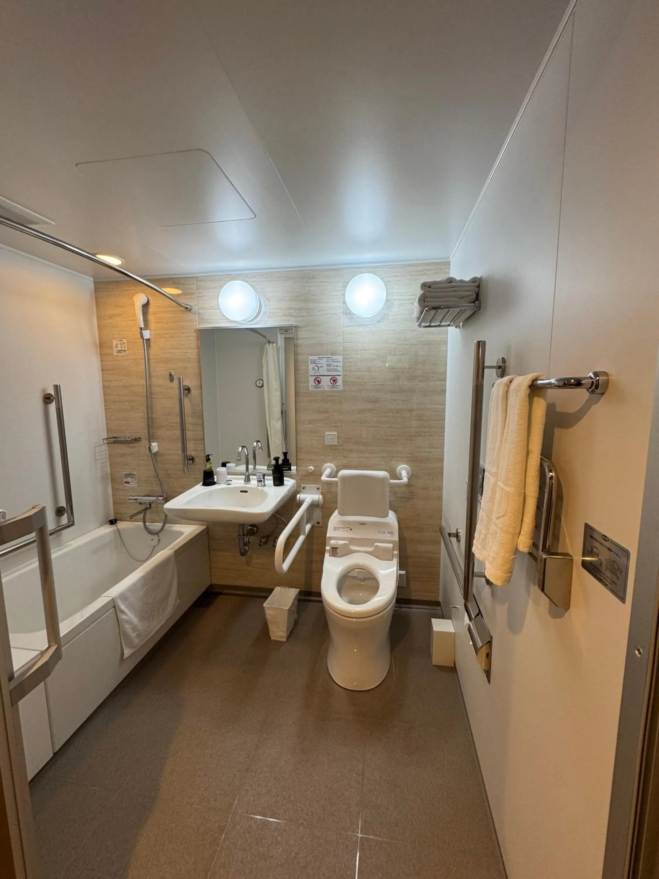 Bathroom in Hotel Torifito Otaru Canal