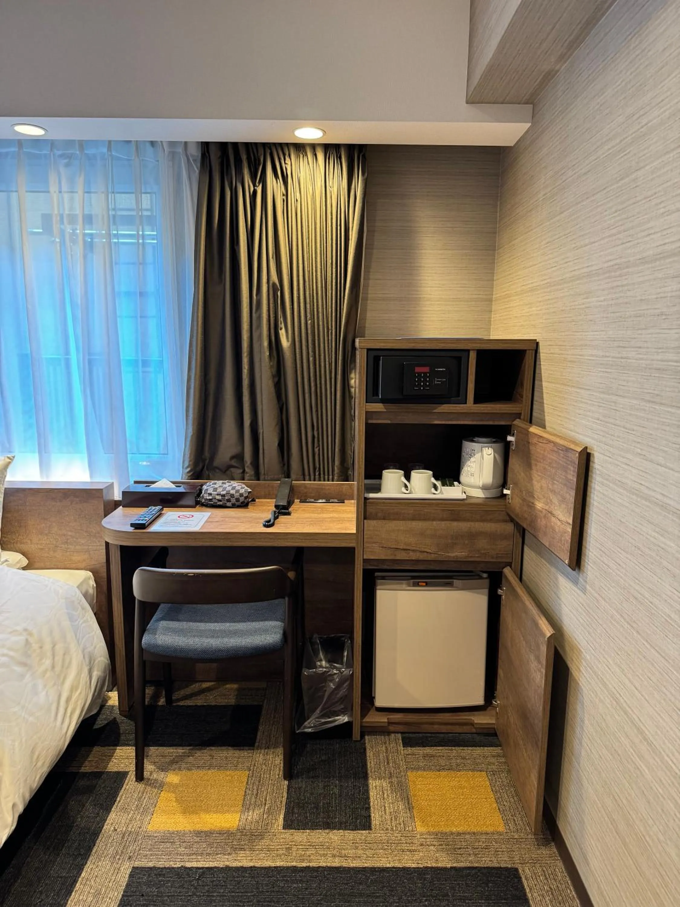 Photo of the whole room, Bed in Hotel Torifito Otaru Canal