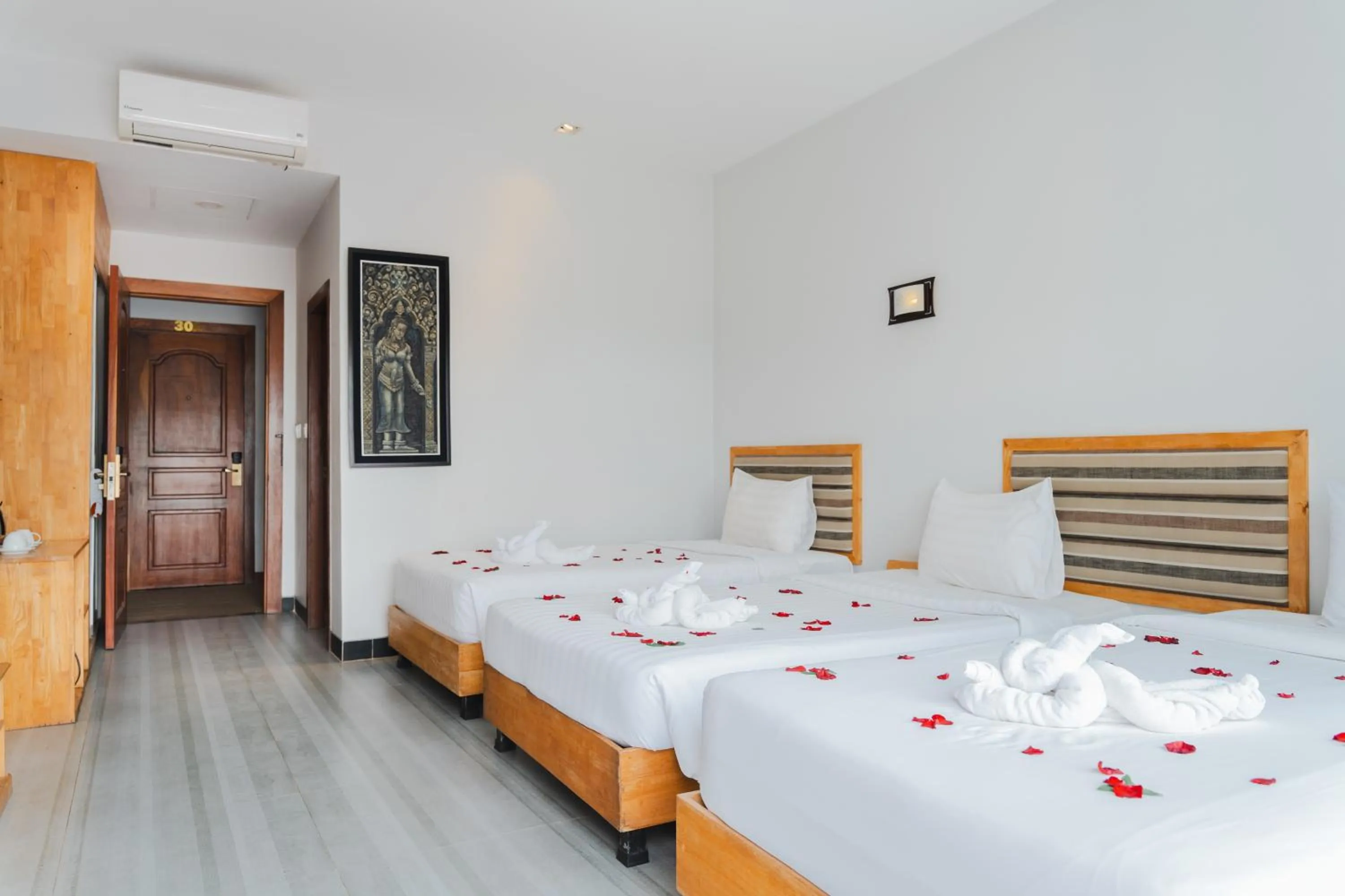 Bed in SIEM REAP RIVER VIEW Residence