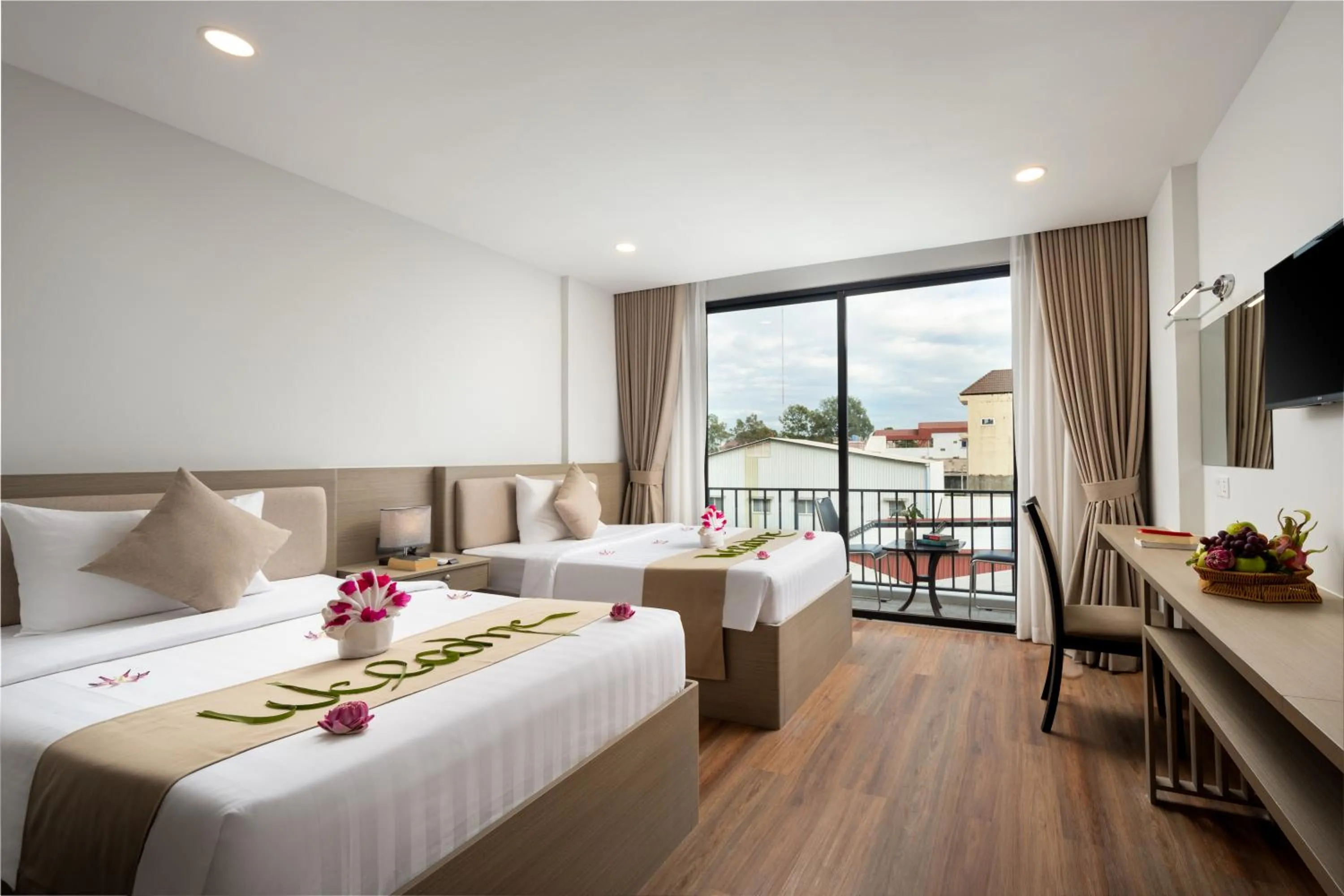 Bed in SIEM REAP RIVER VIEW Residence