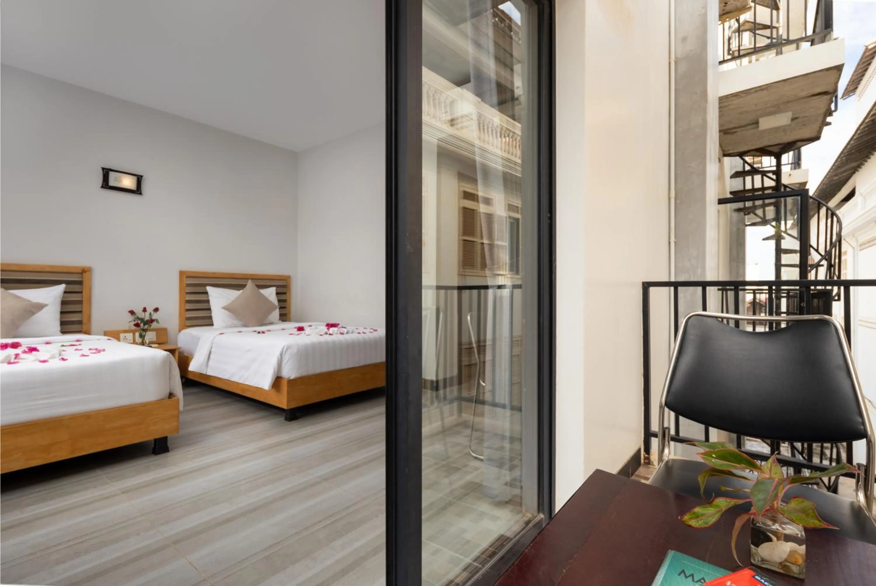 Bed in SIEM REAP RIVER VIEW Residence