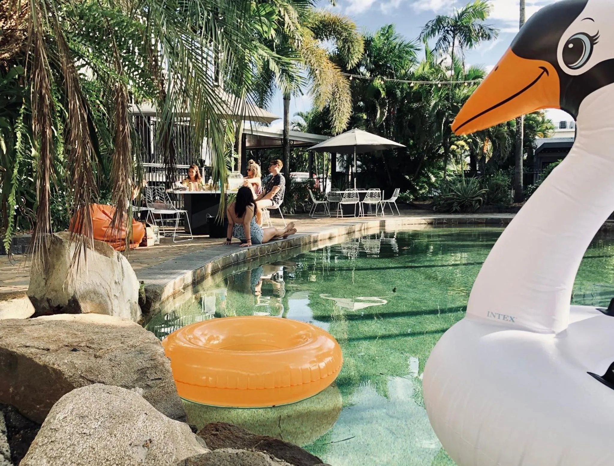 Lounge or bar in Motel Nomad