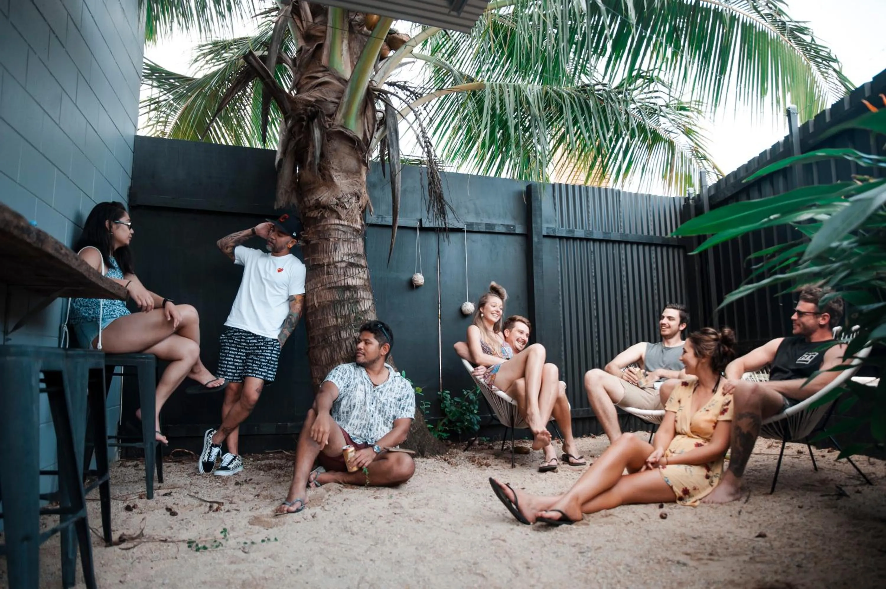 People in Motel Nomad