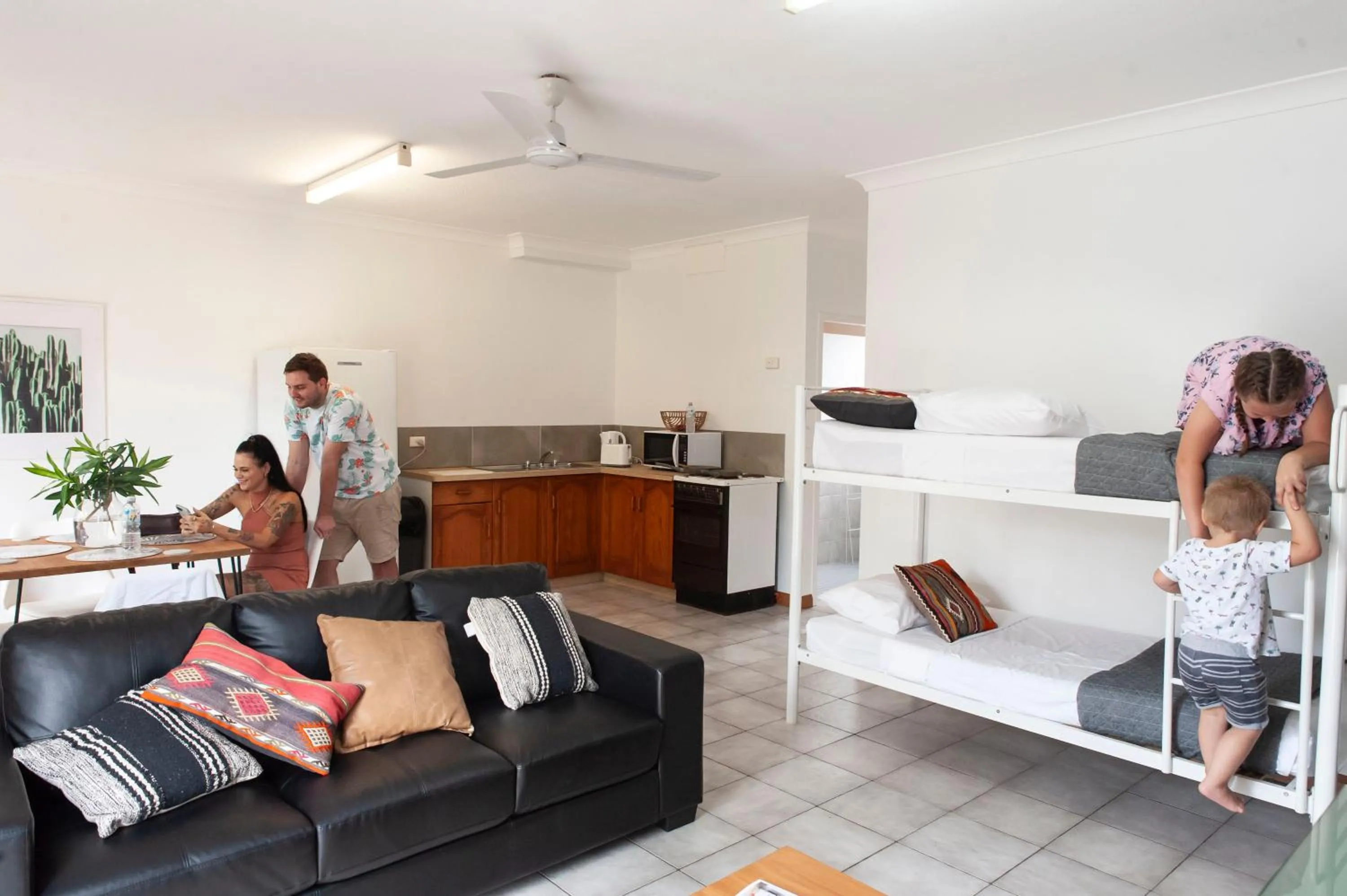 People in Motel Nomad