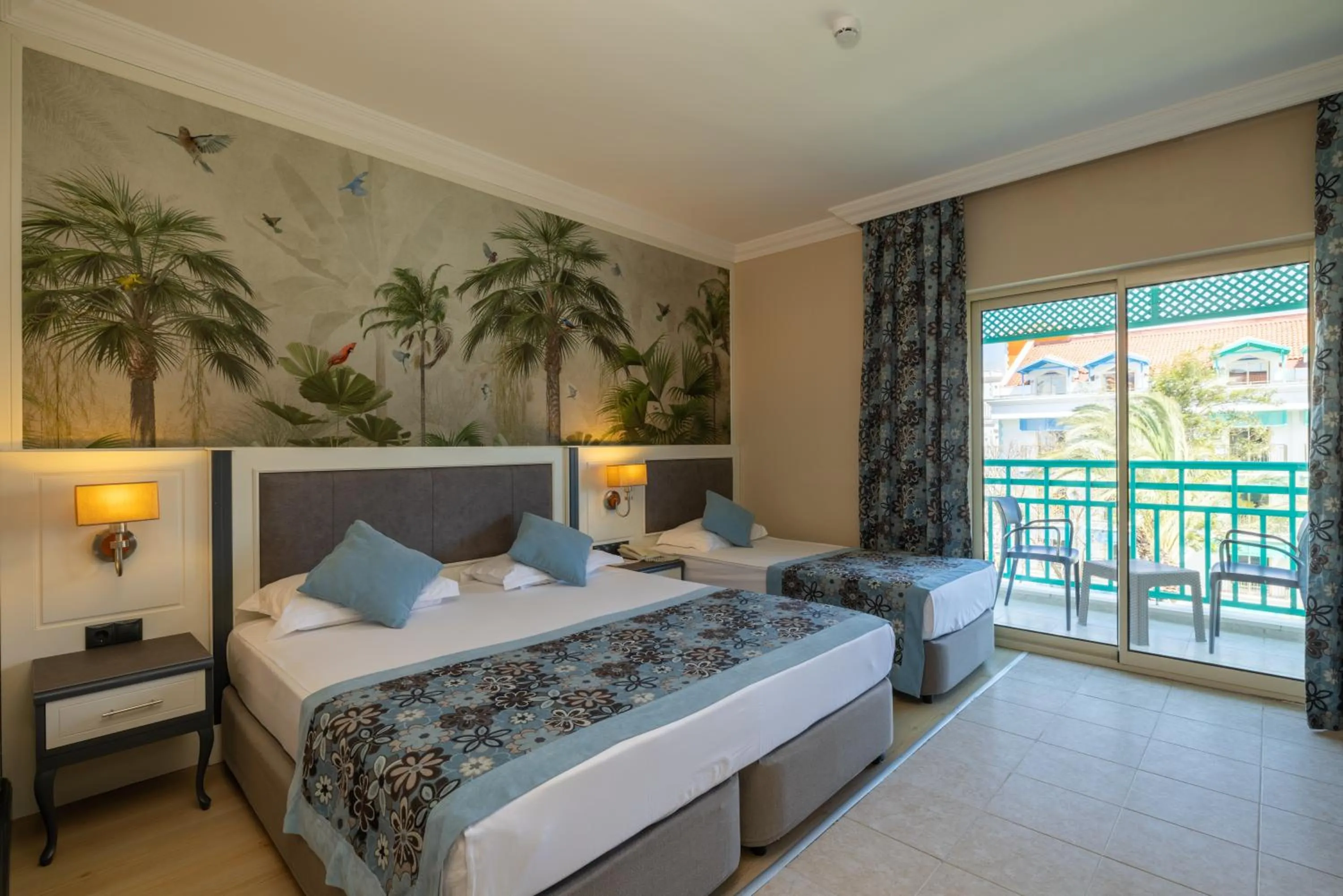 Photo of the whole room, Bed in Crystal Paraiso Aqua Collection - Ultimate All Inclusive