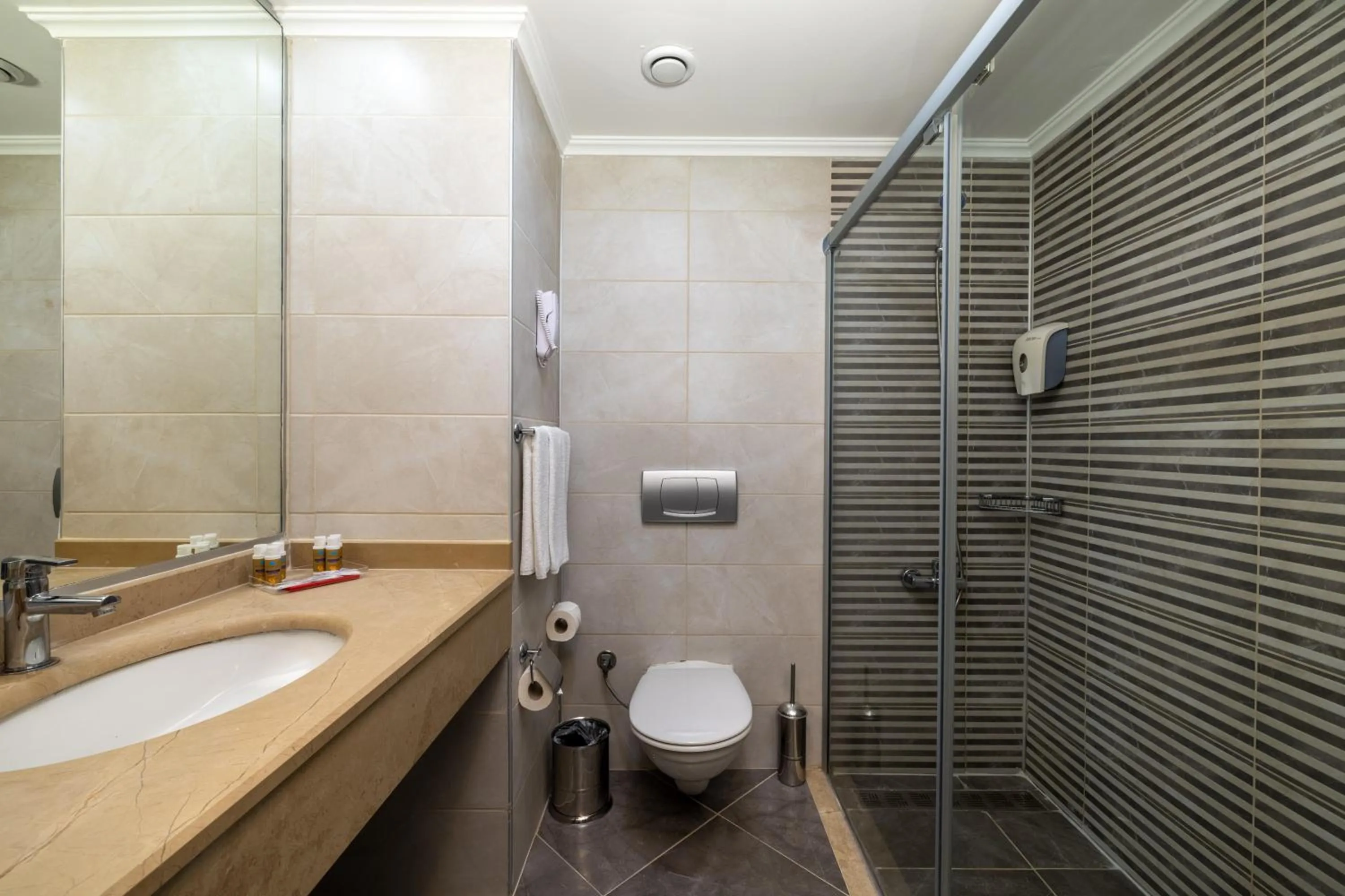 Shower in Crystal Paraiso Aqua Collection - Ultimate All Inclusive