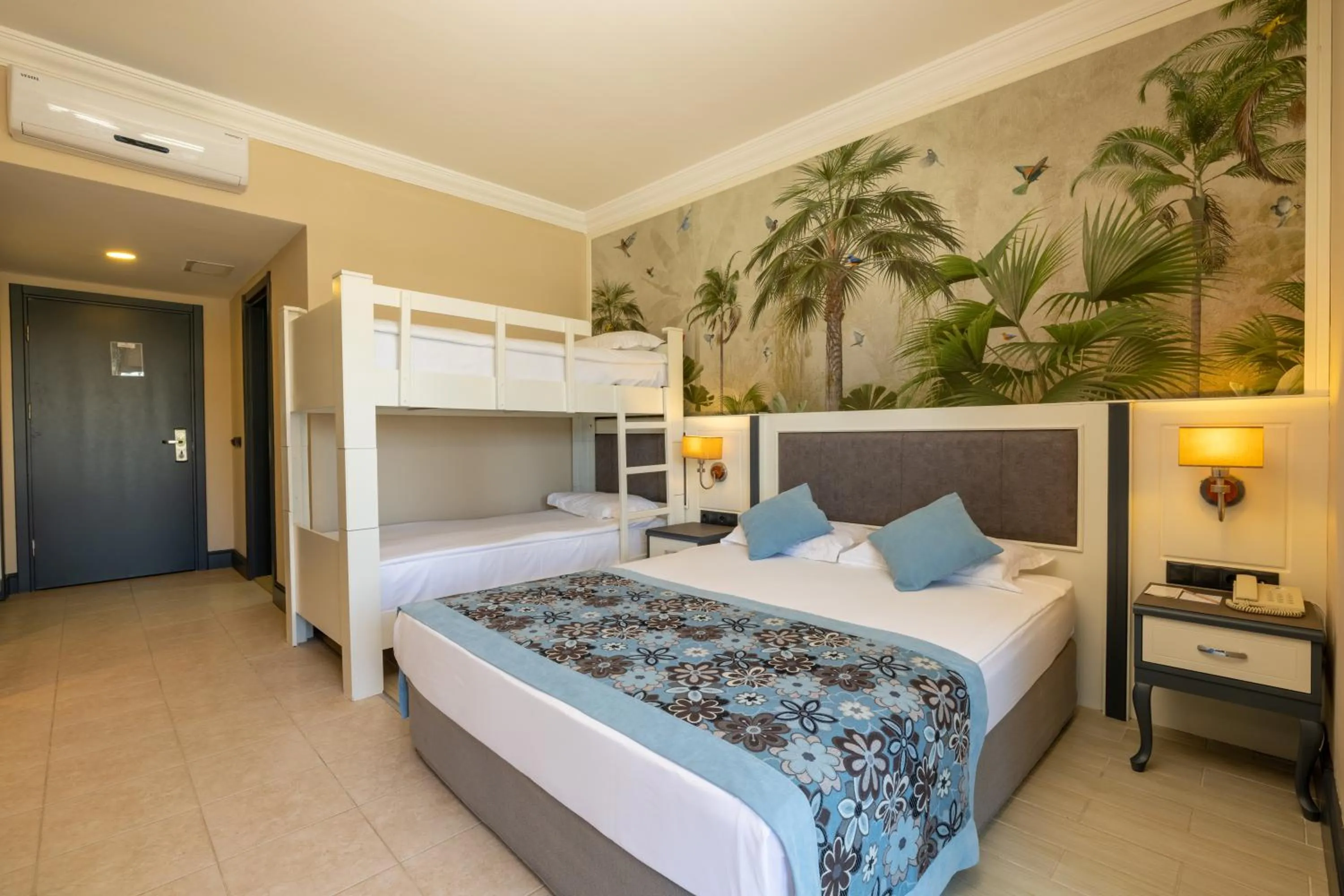 Photo of the whole room, Bed in Crystal Paraiso Aqua Collection - Ultimate All Inclusive