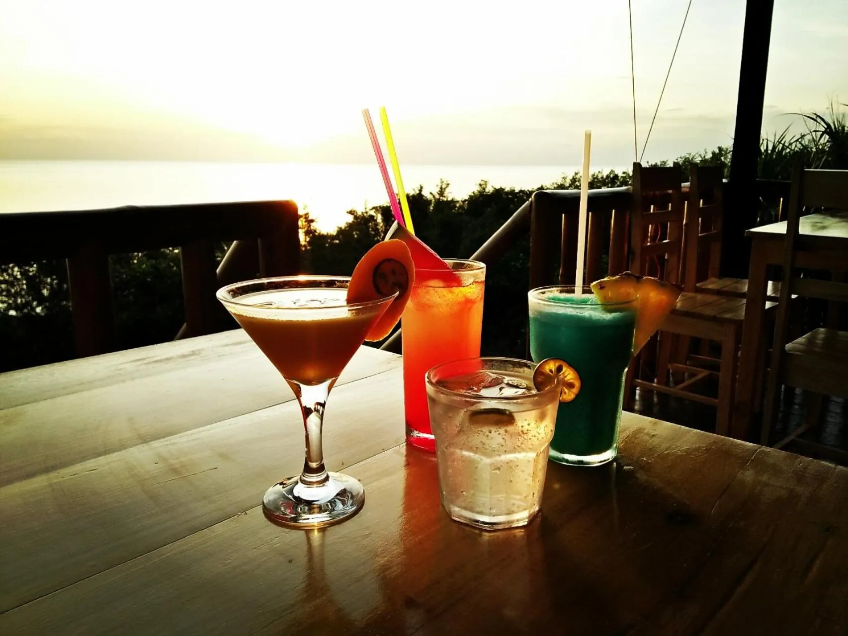 Alcoholic drinks in Cliff Garden