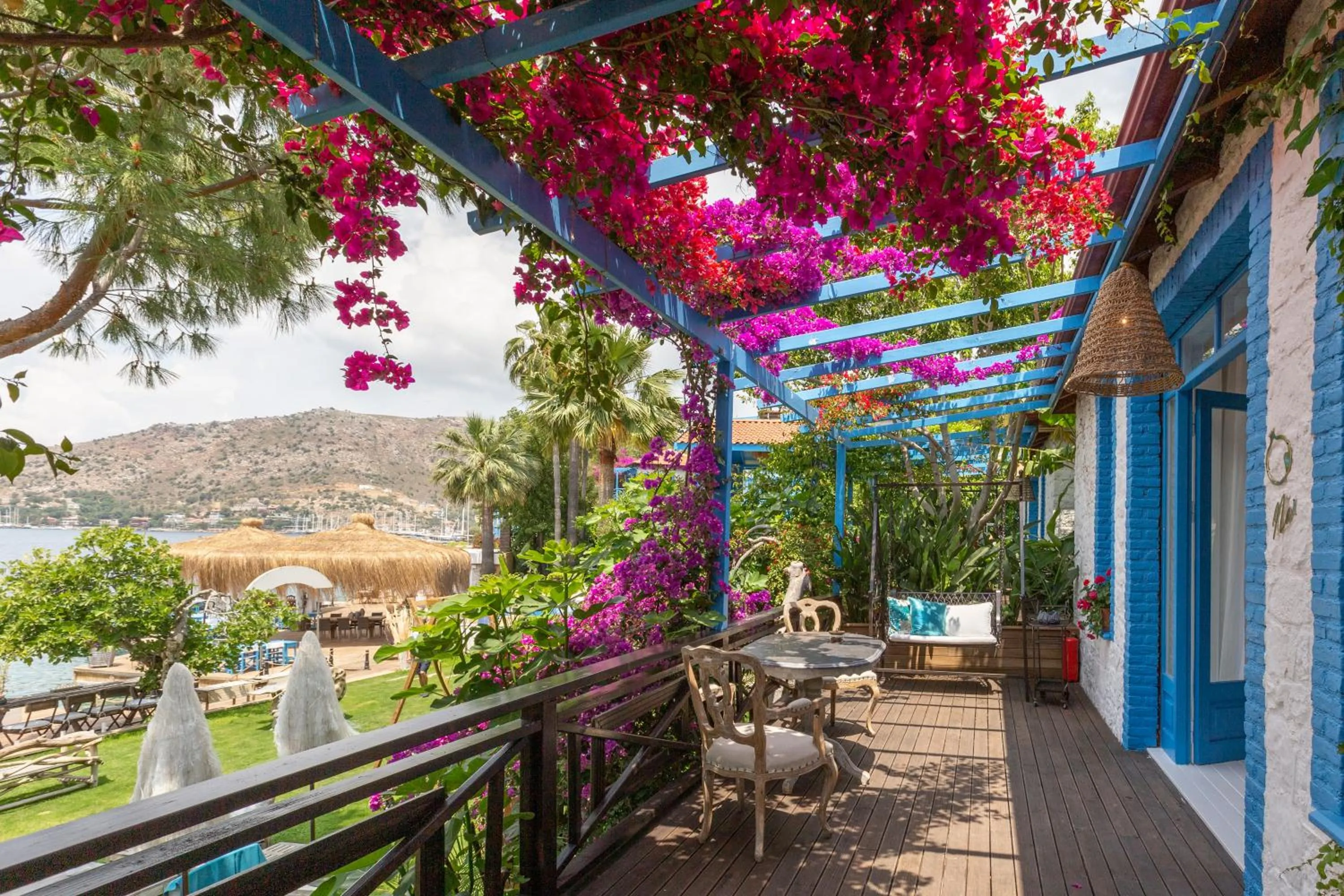 Balcony/Terrace in Sabrinas Haus - Adult Only +14