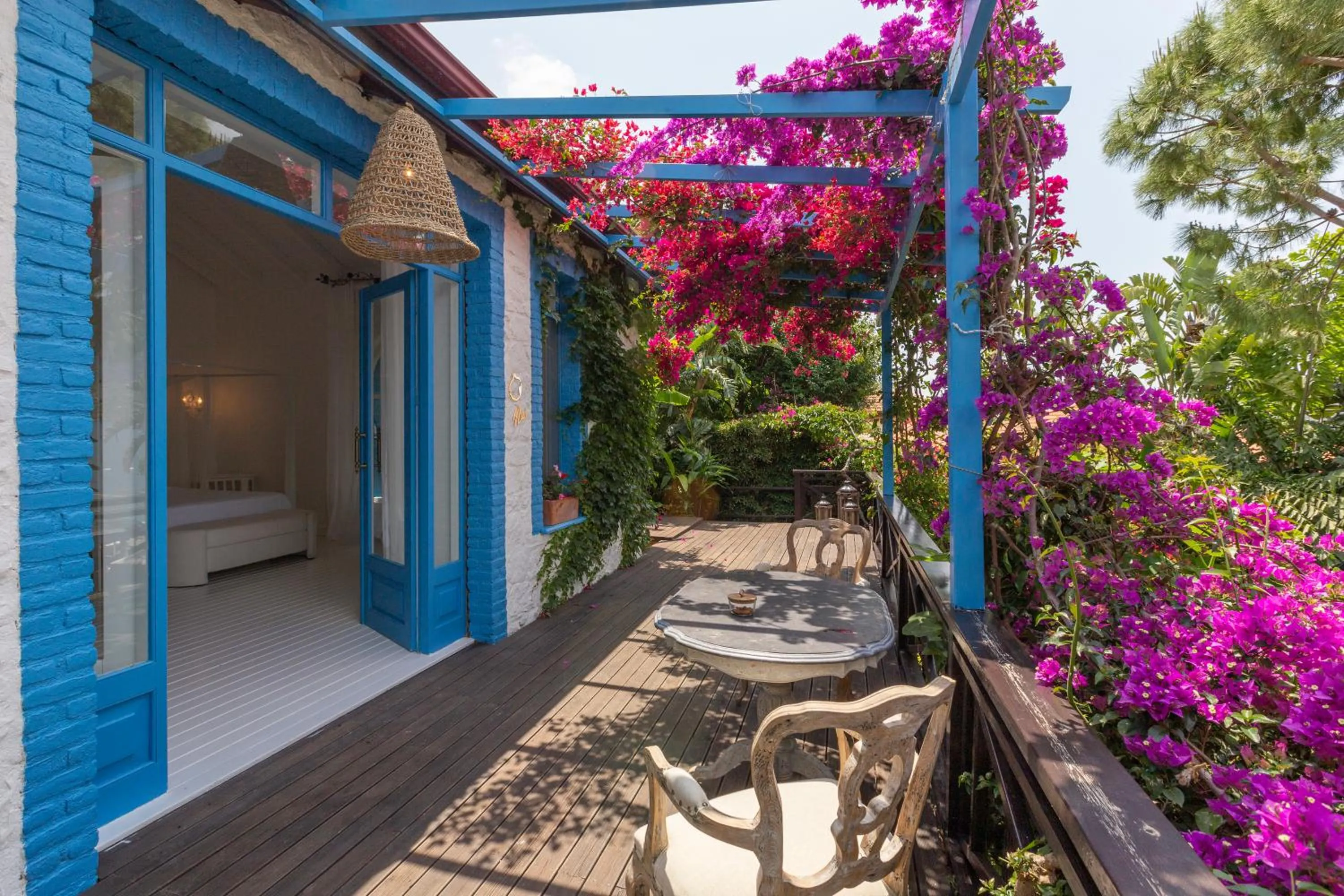 Patio in Sabrinas Haus - Adult Only +14