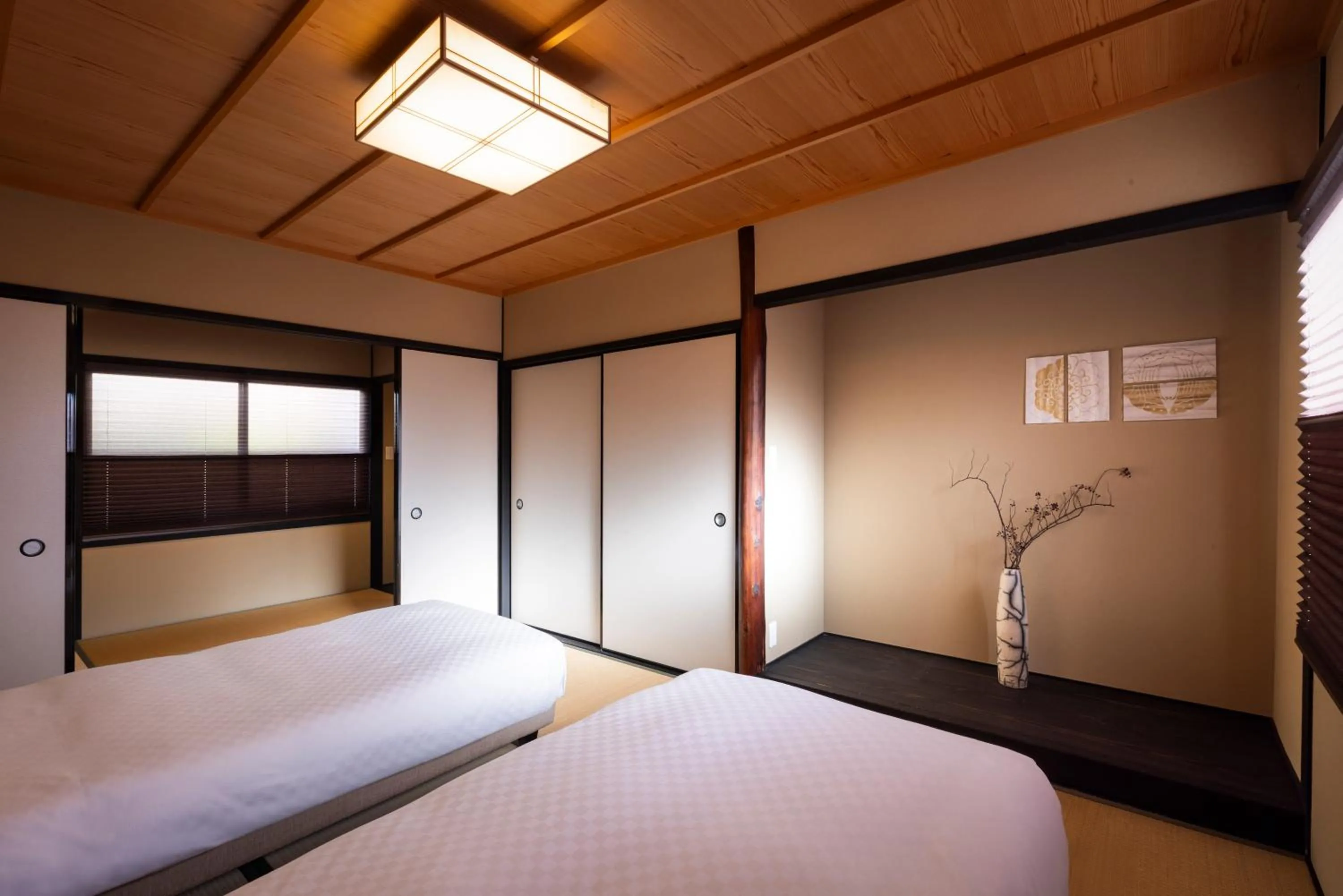 Bedroom, Bed in Rinn Tofukuji Kamogawa