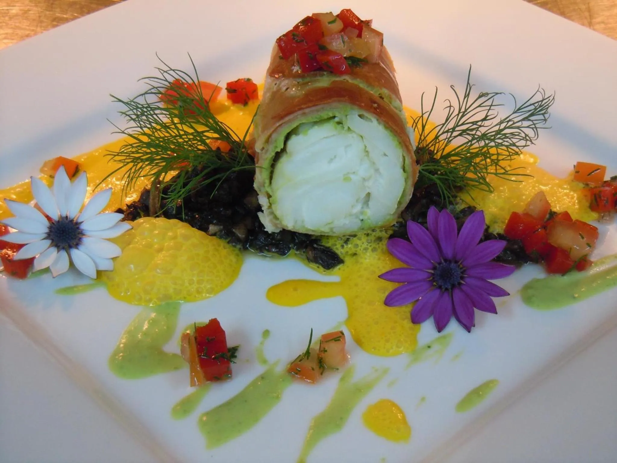 Food close-up in Saints Bay Hotel