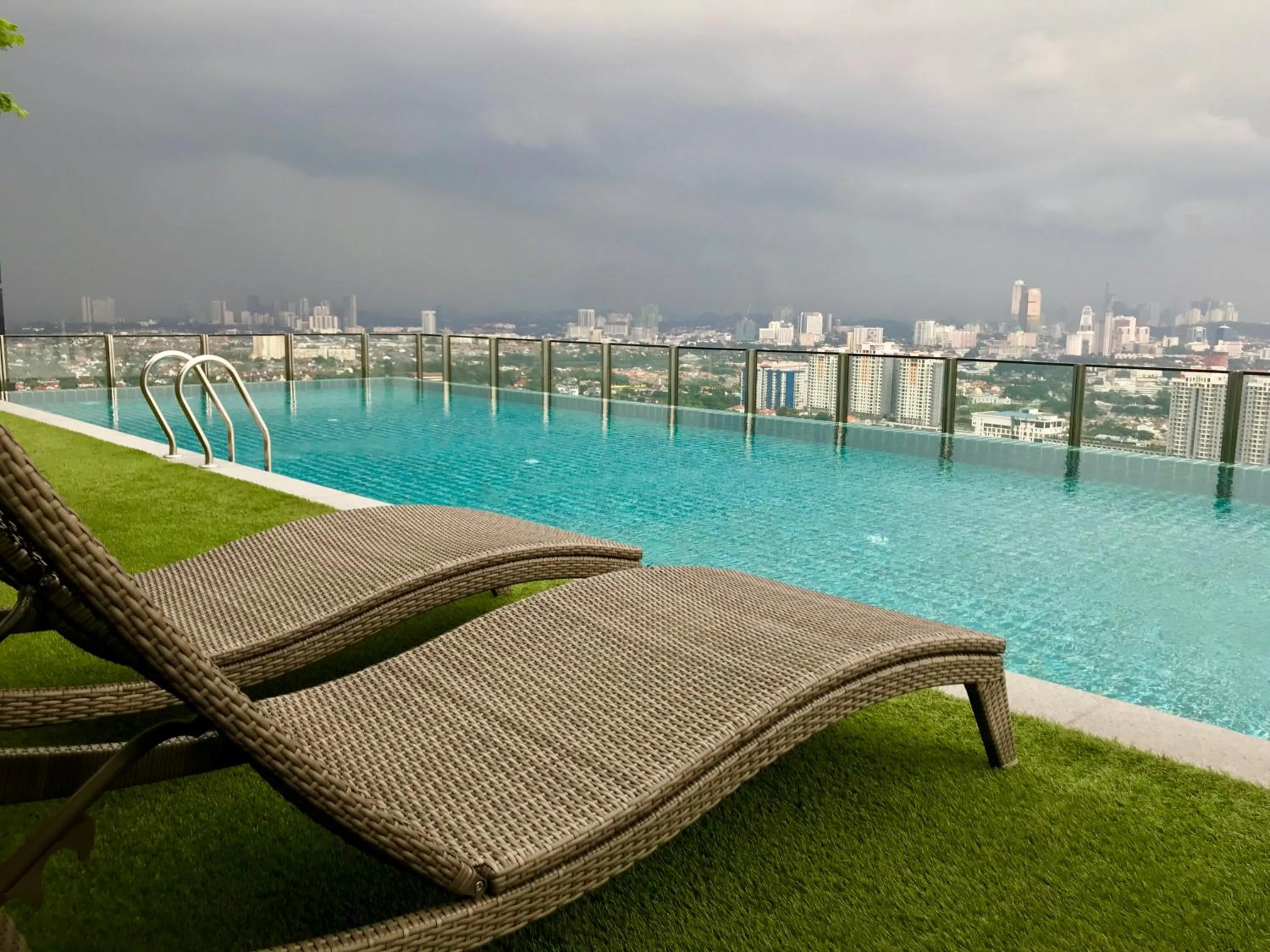 Swimming pool in Charming Suite & Sunway and Petaling Jaya