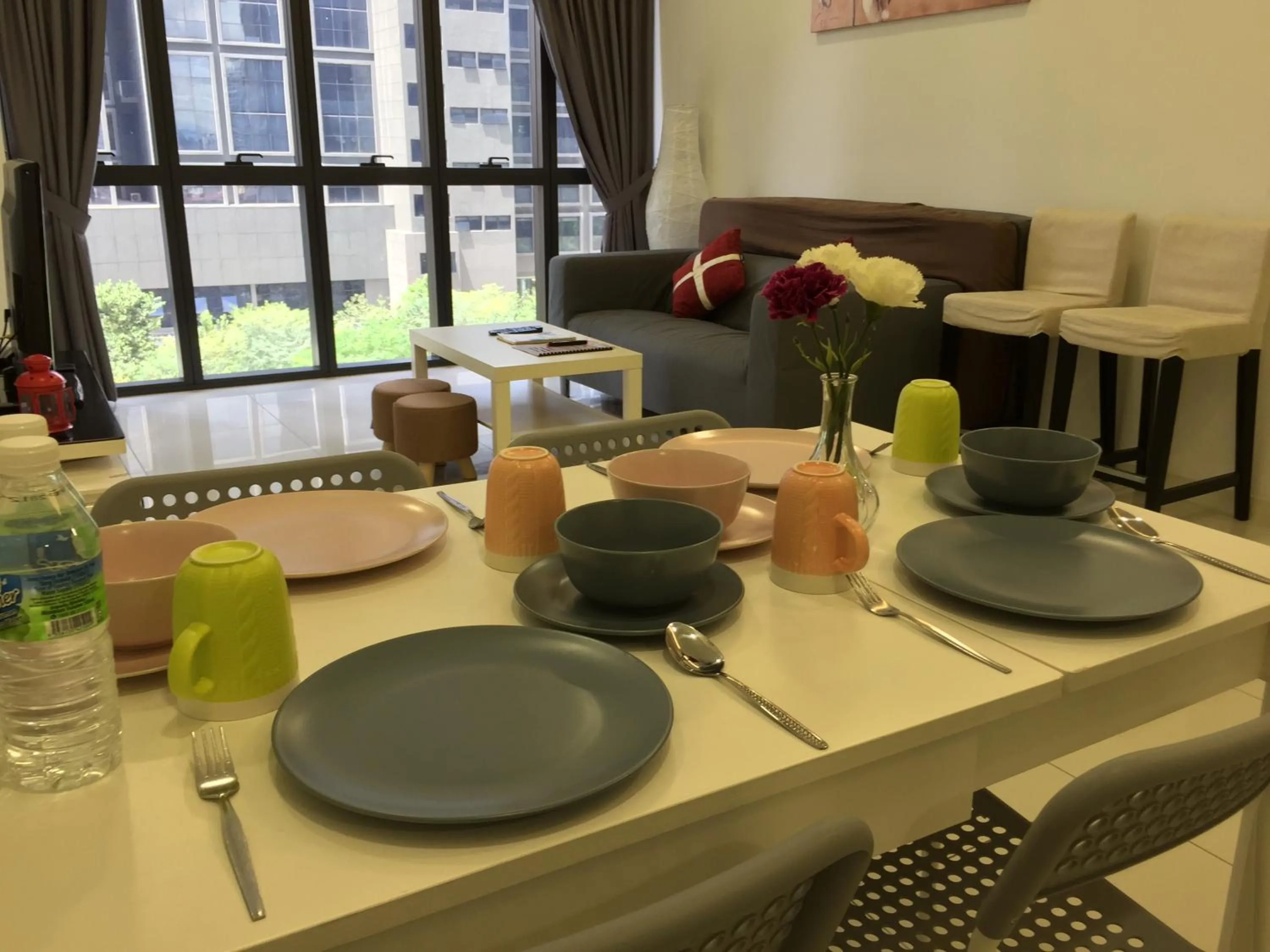 Living room in Charming Suite & Sunway and Petaling Jaya