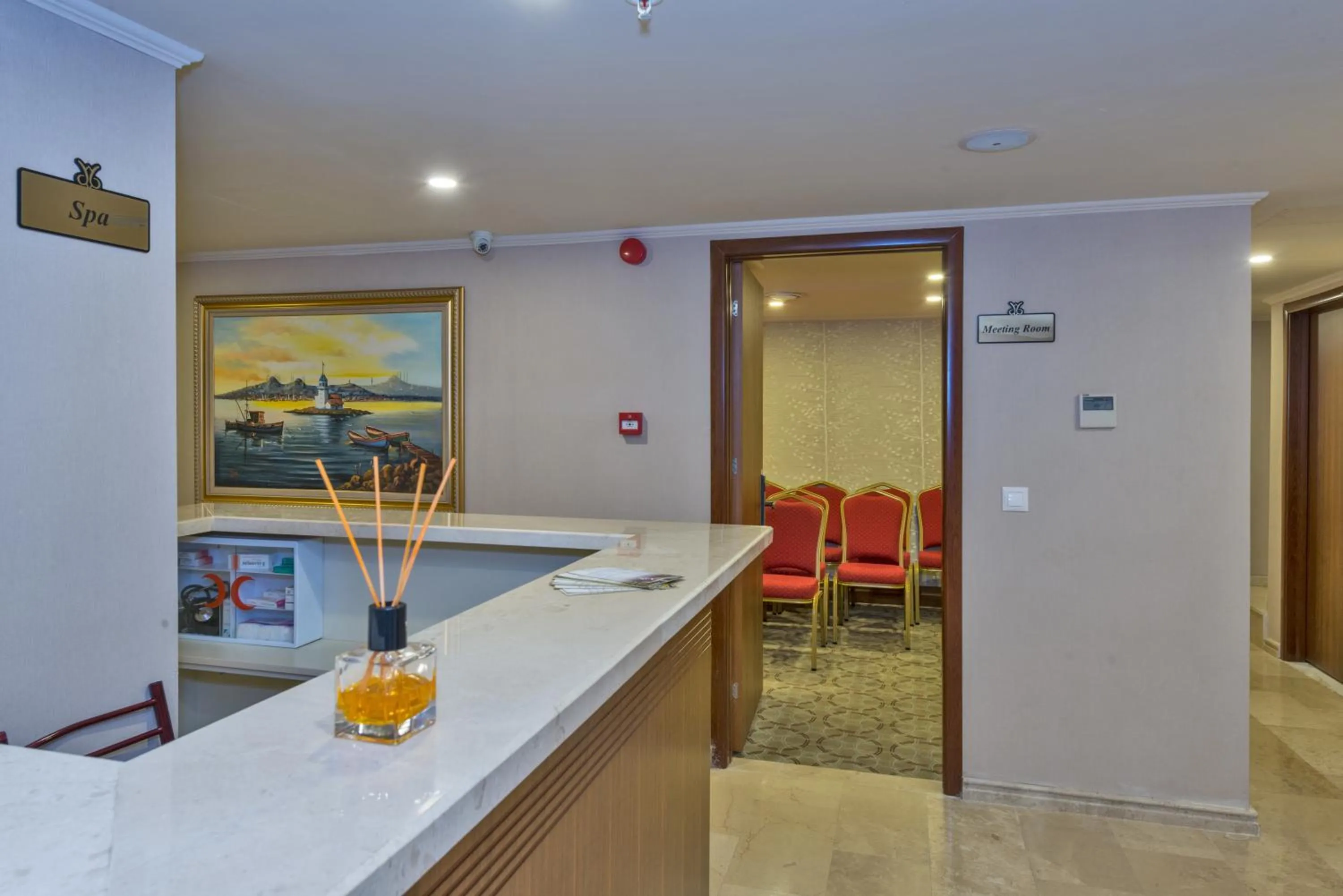 Bed in Bekdas Hotel Deluxe & Spa