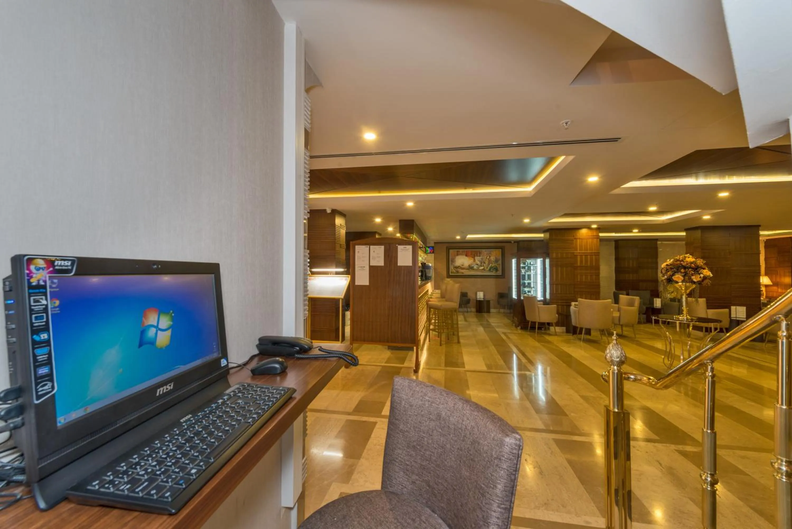 Bed in Bekdas Hotel Deluxe & Spa