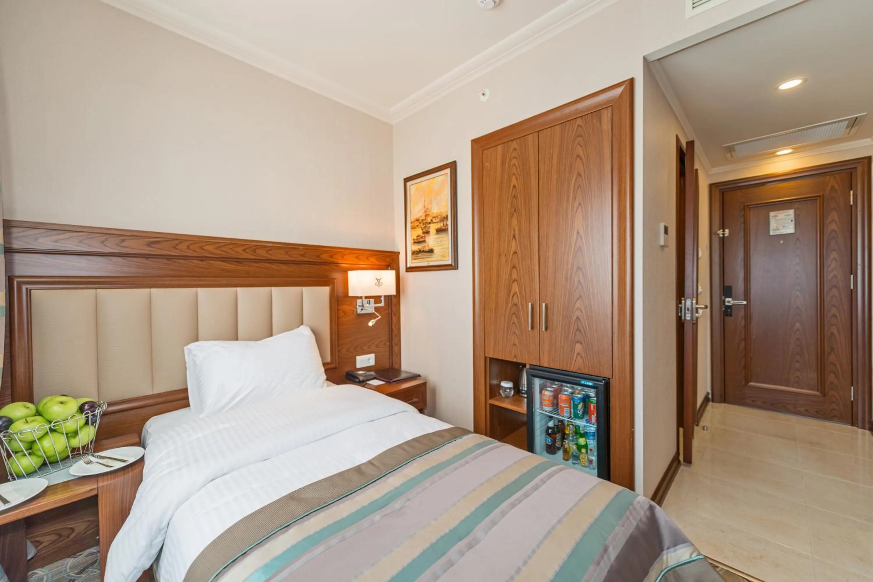 Bed in Bekdas Hotel Deluxe & Spa