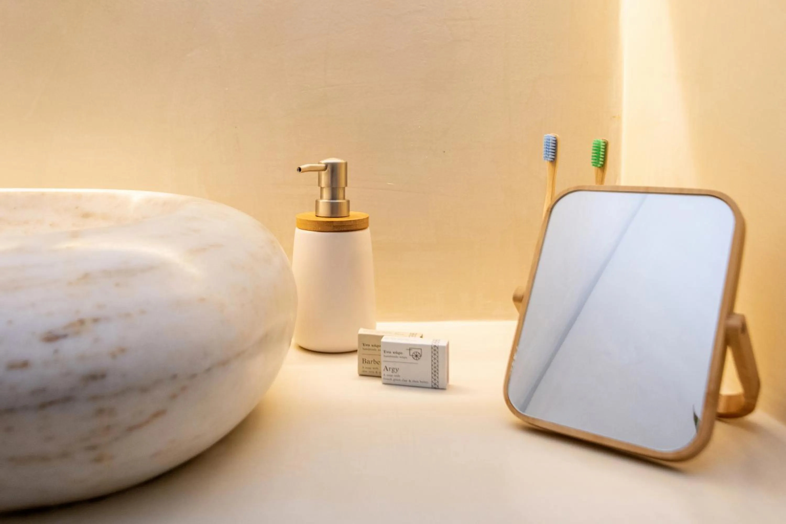 Bathroom in Vincenzo Family Rooms