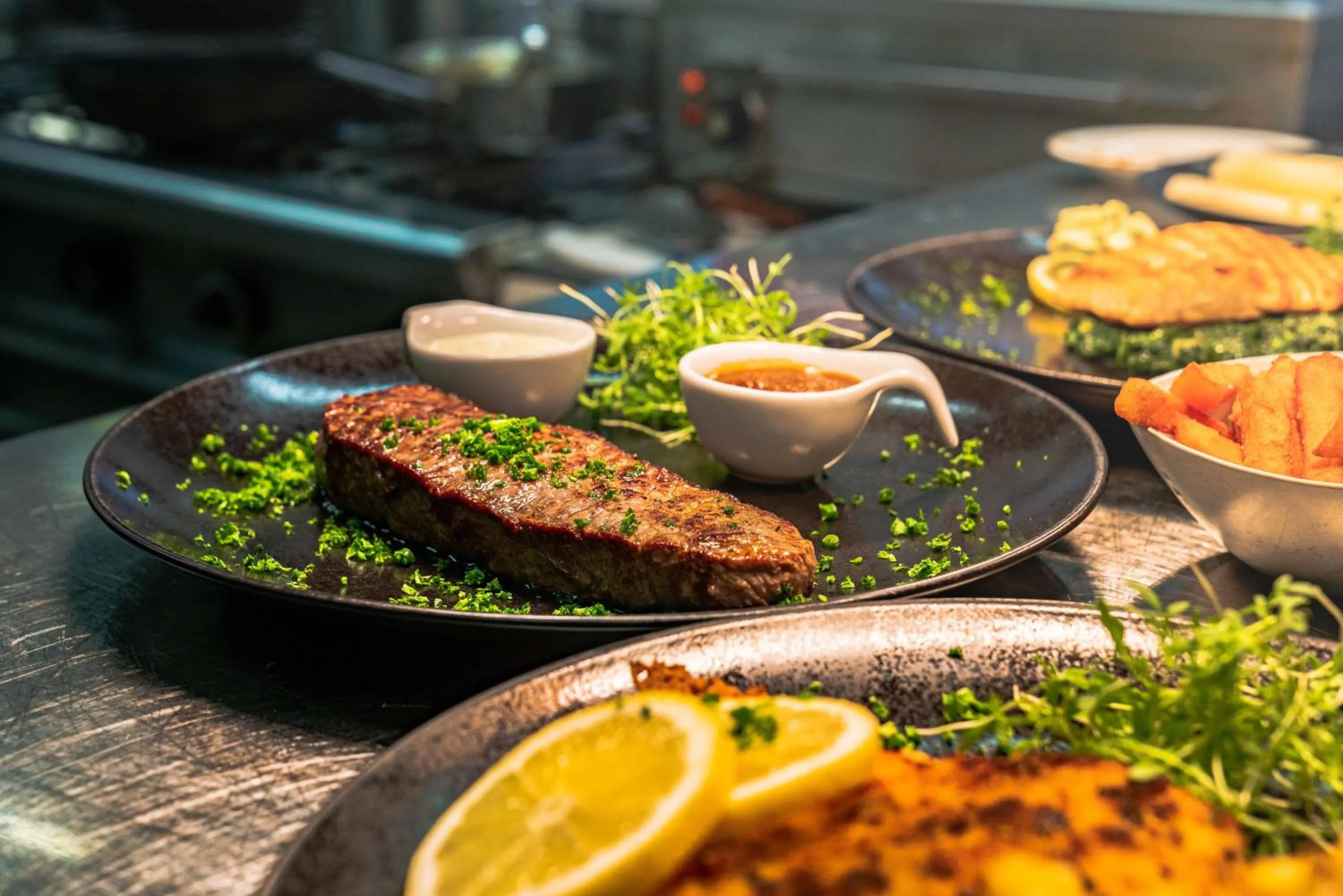 Food and drinks in Ott's Hotel Weinwirtschaft & Biergarten Weil am Rhein/Basel