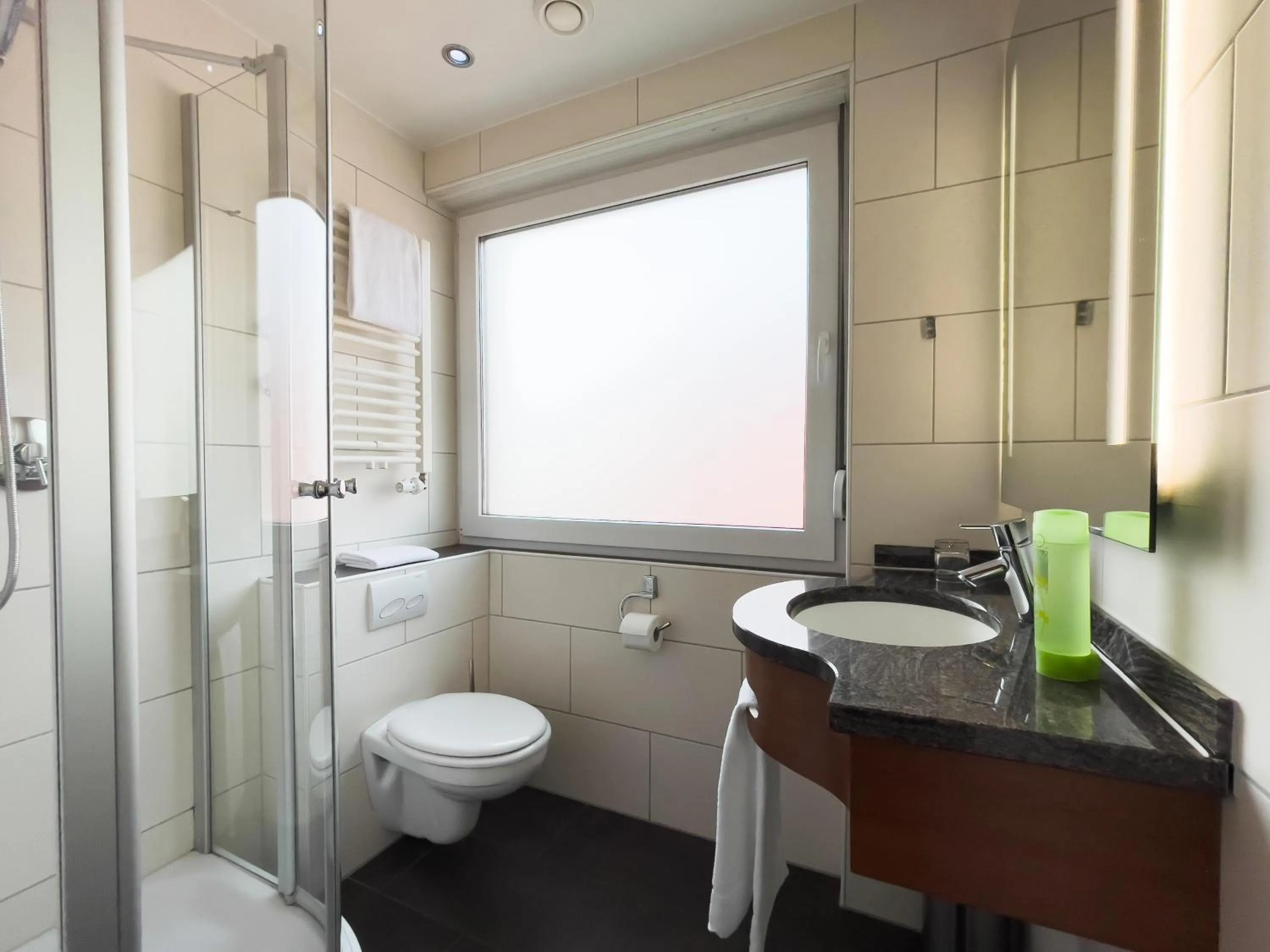 Shower in Ott's Hotel Weinwirtschaft & Biergarten Weil am Rhein/Basel