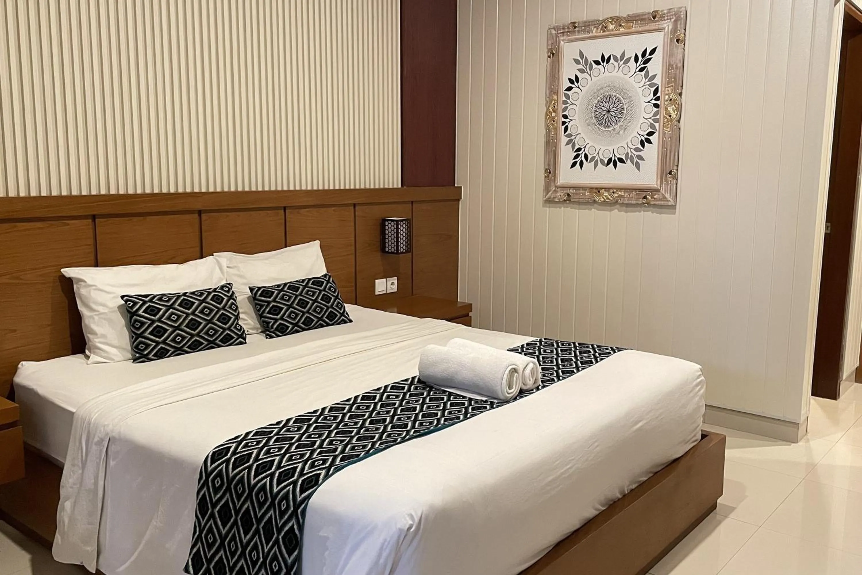 Bed in Singgah Hotel Seminyak