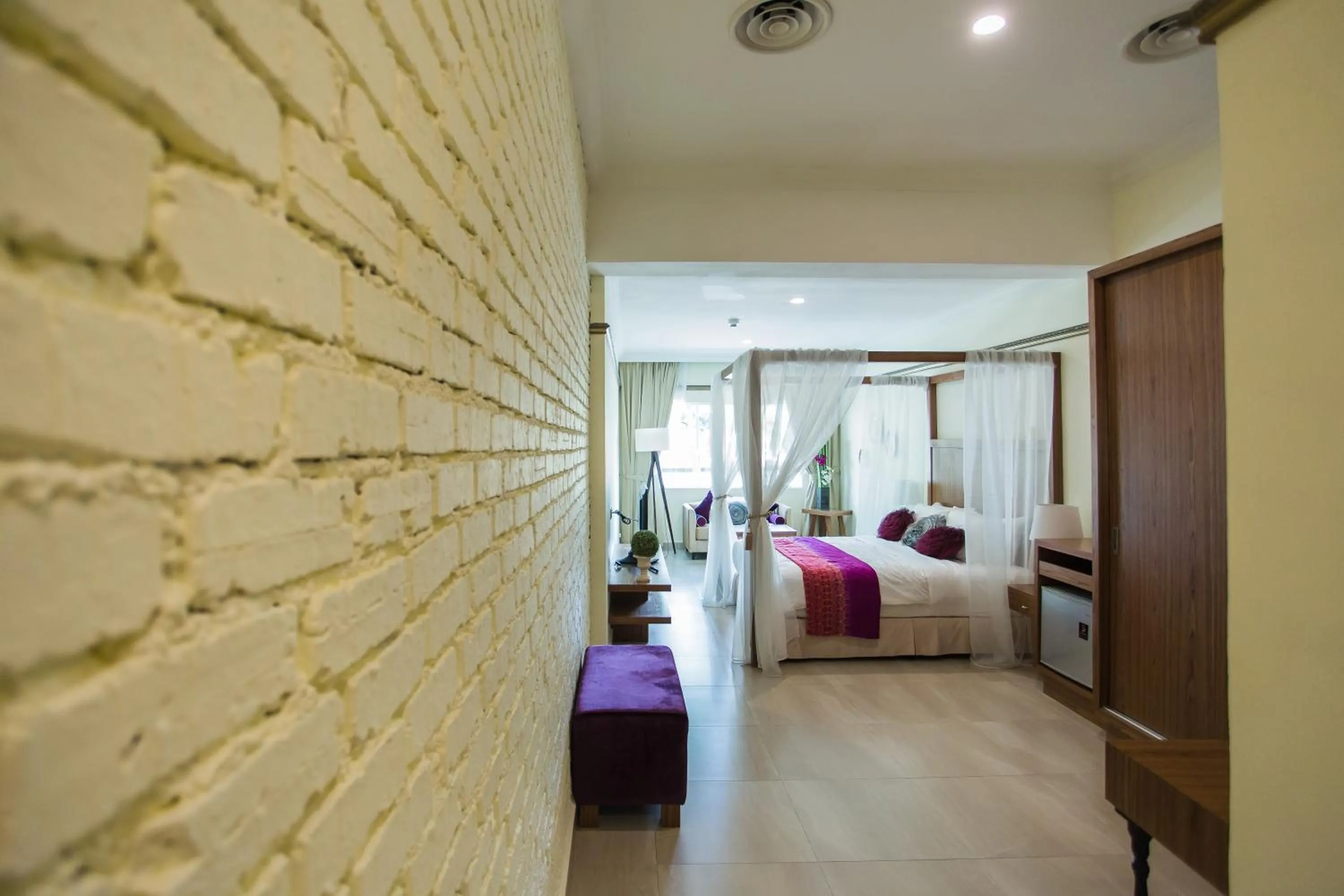 Photo of the whole room, Bed in Aava Malacca Hotel