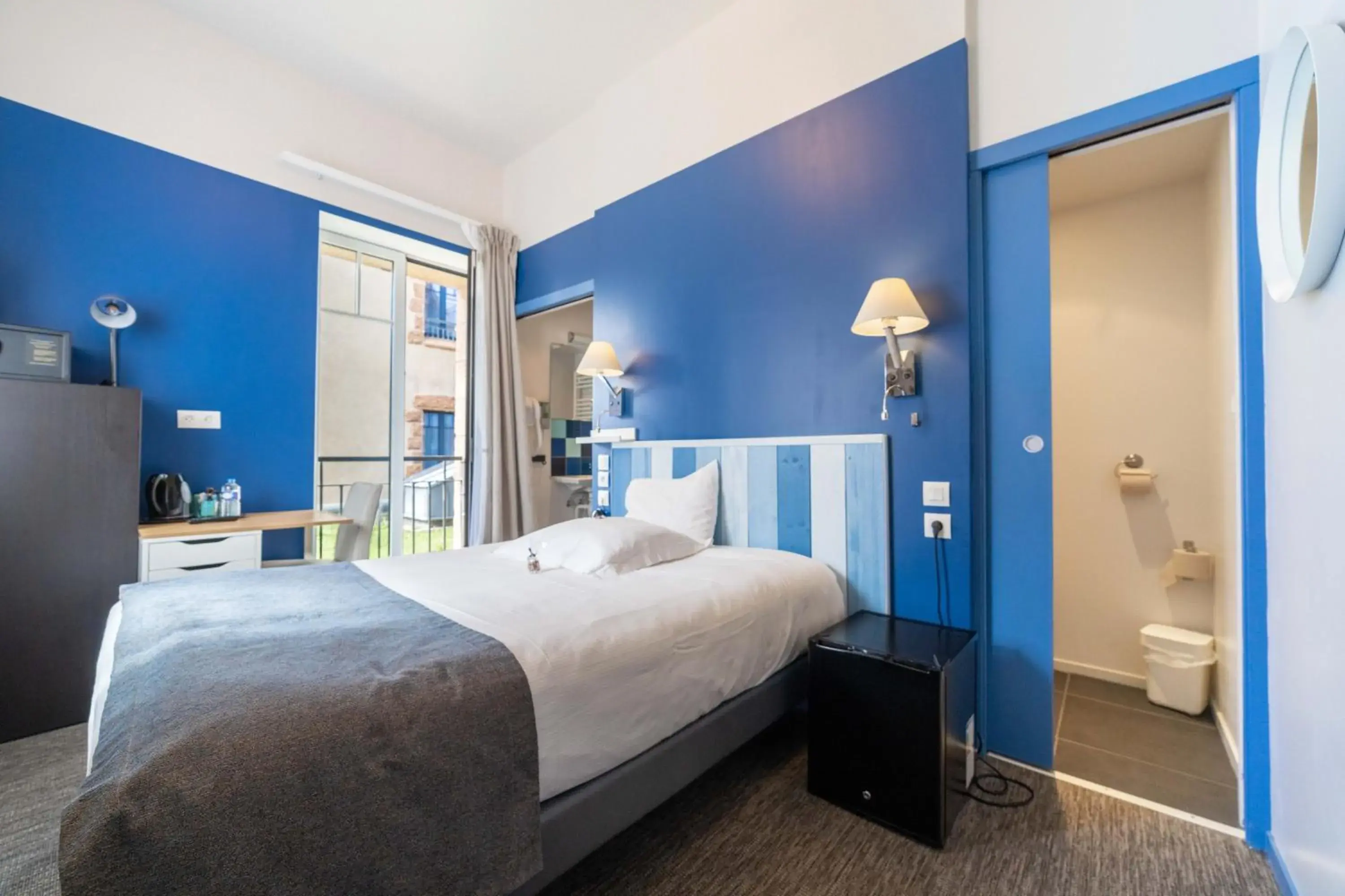 Standard Single Room - single occupancy in Logis Hôtel Ker Mor Standard Single Room - single occupancy in Logis Hôtel Ker Mor