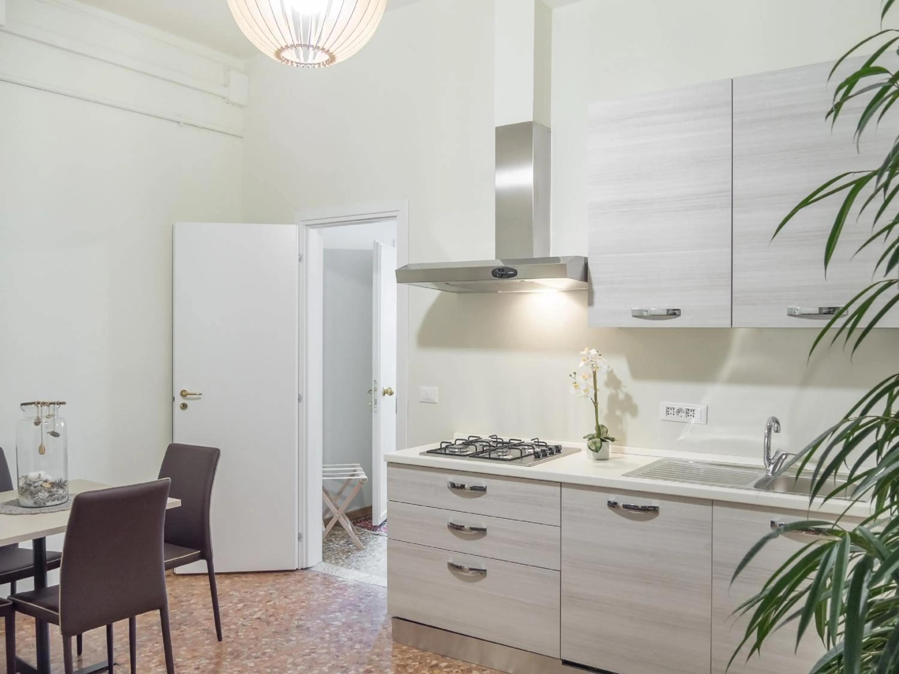 Kitchen or kitchenette in Grand Canal Suite by Wonderful Italy