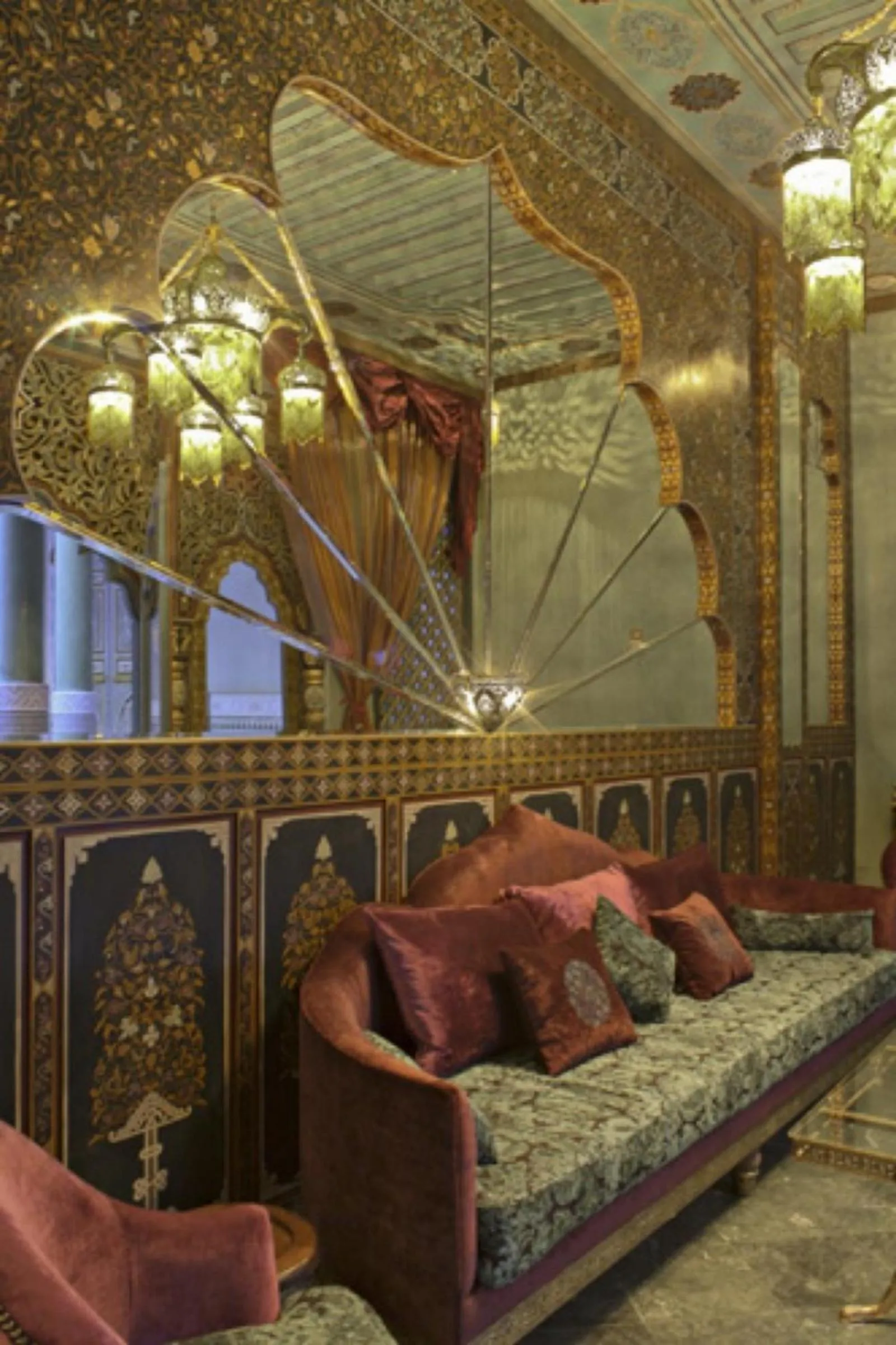 Seating area in Mumtaz Mahal