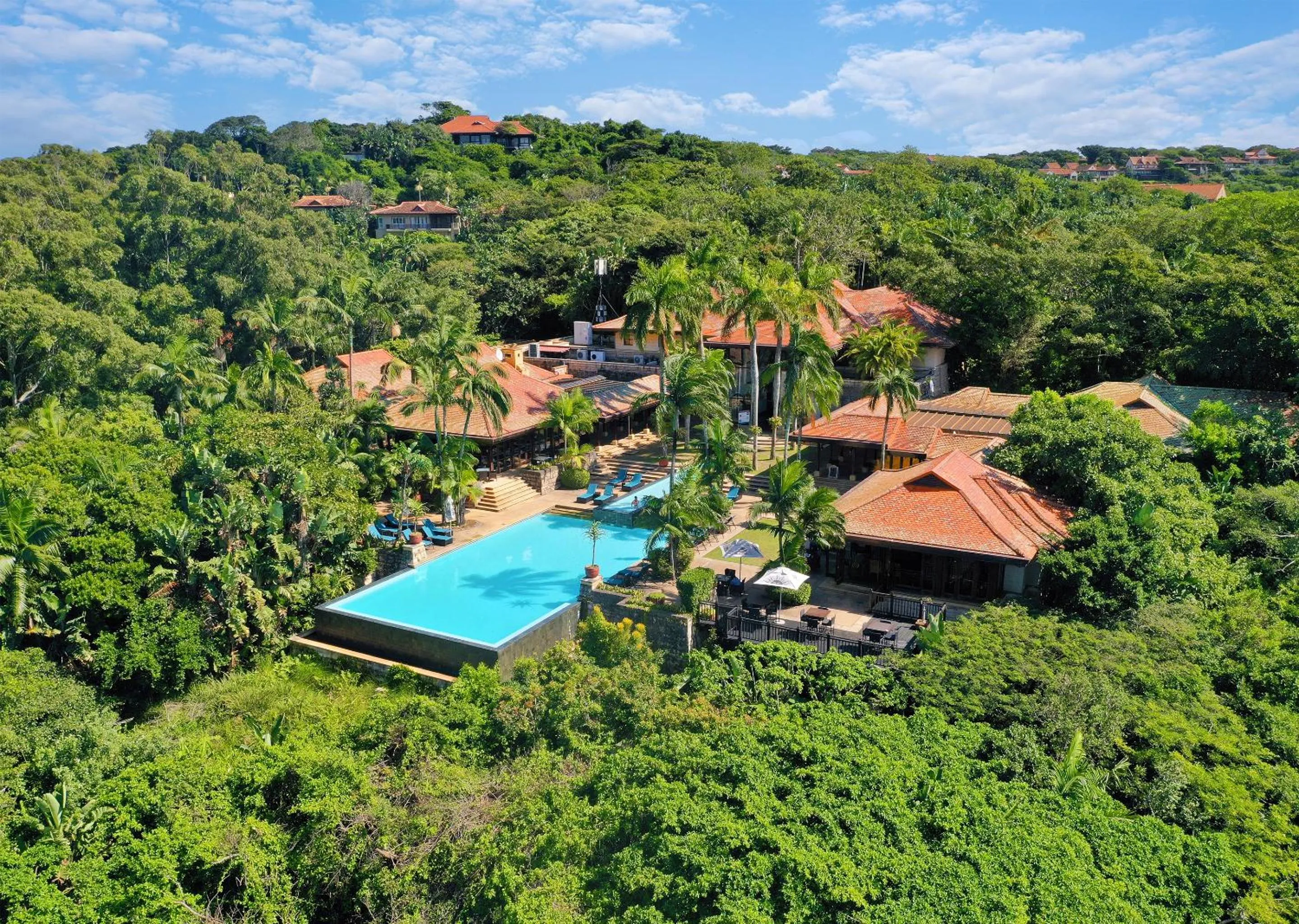 Property building in Zimbali Lodge by Dream Resorts