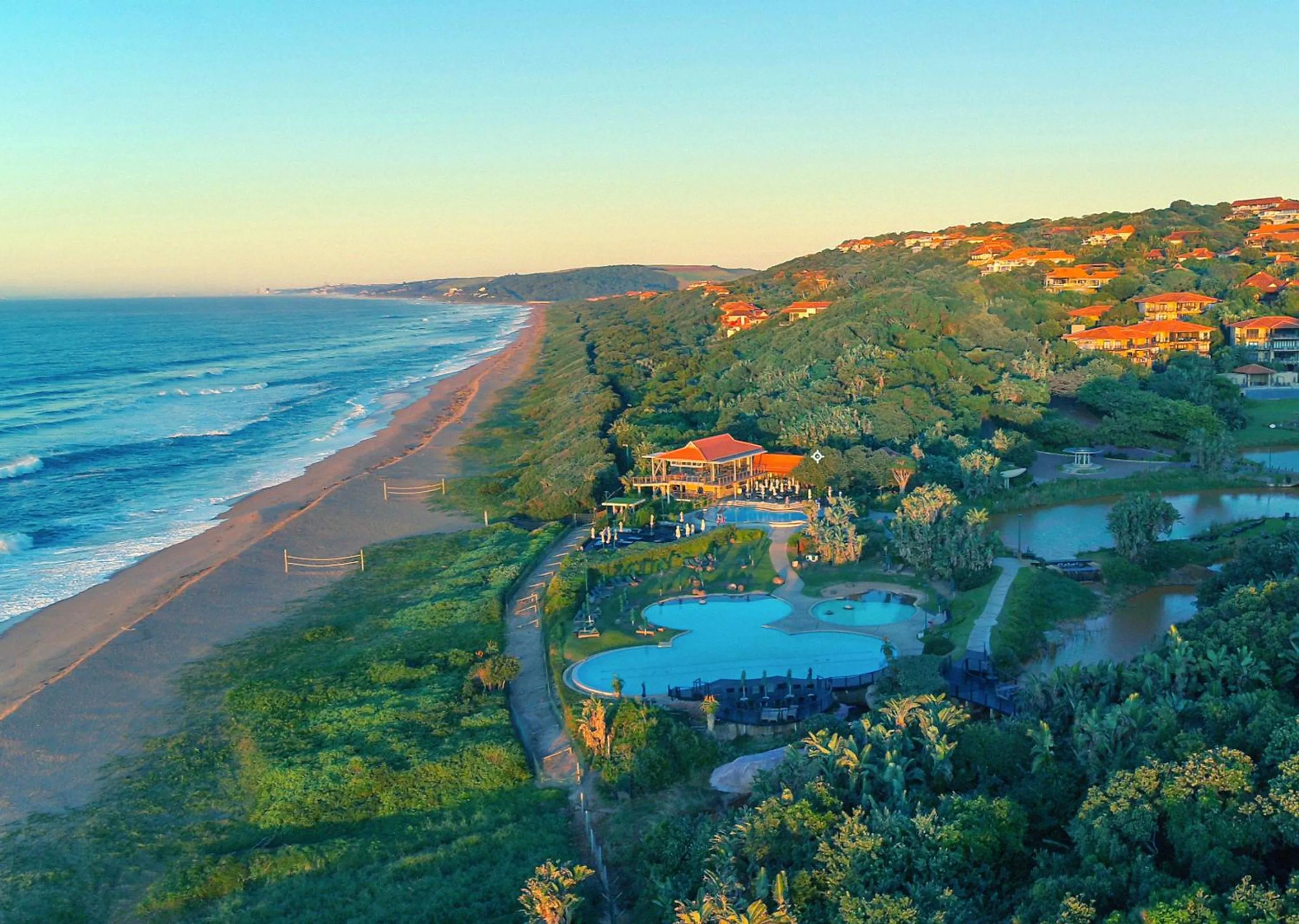 Bird's eye view in Zimbali Lodge by Dream Resorts
