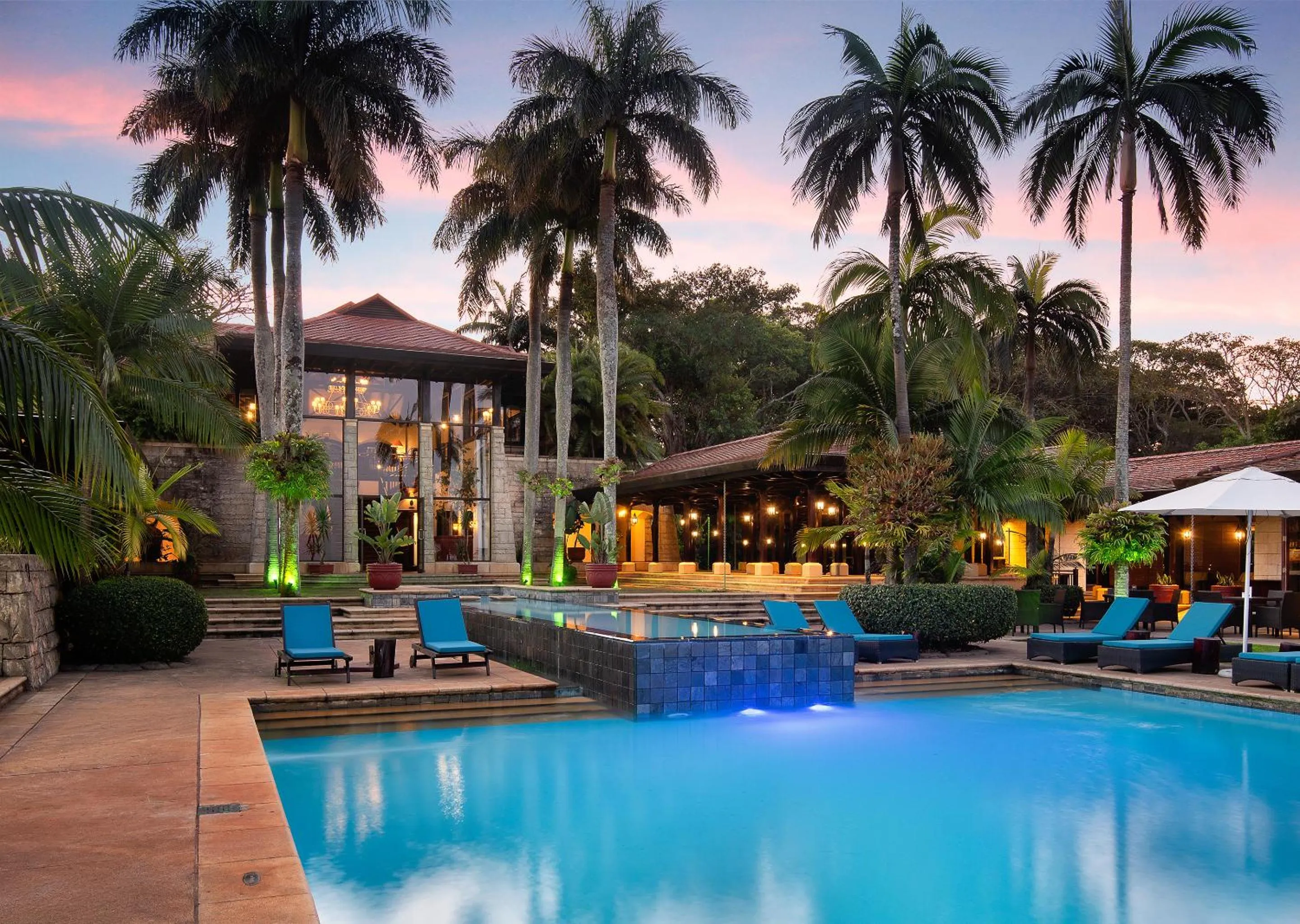 Property building in Zimbali Lodge by Dream Resorts