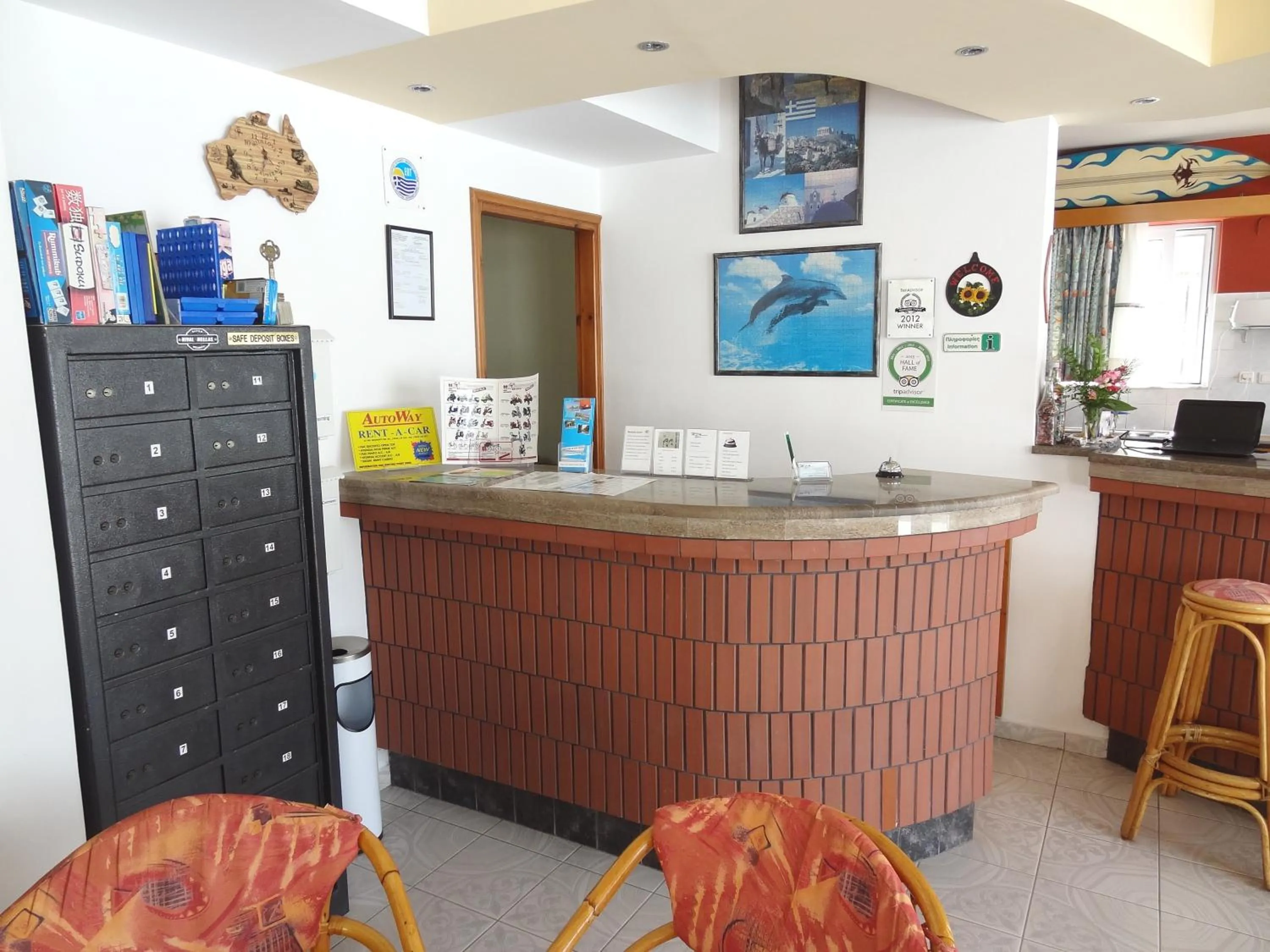 Lobby or reception in Michalis Studios & Apartments