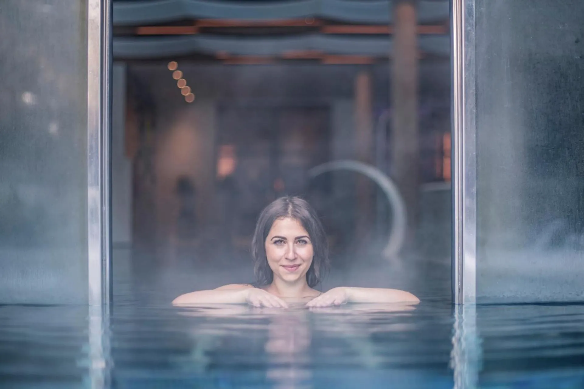 Swimming pool in Sporthotel Zoll