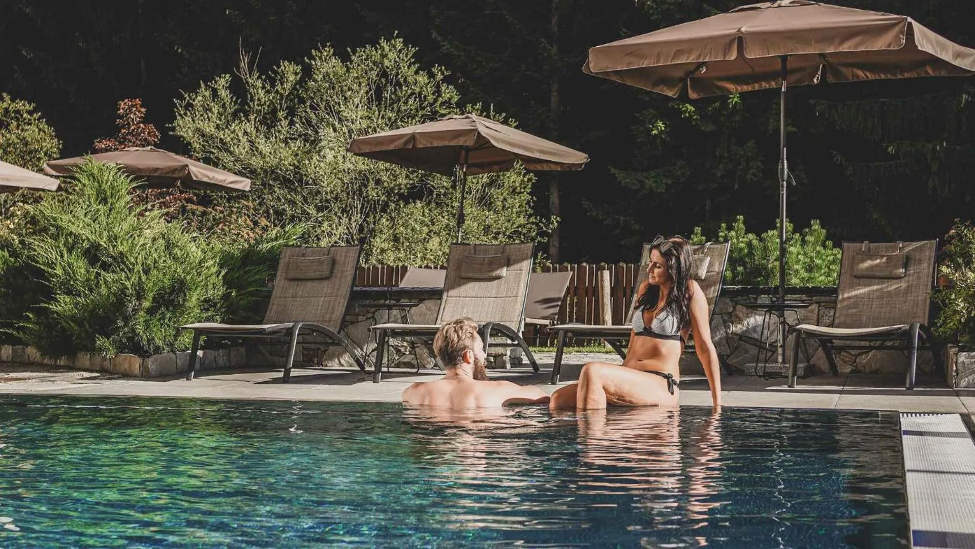 Swimming pool in Sporthotel Zoll