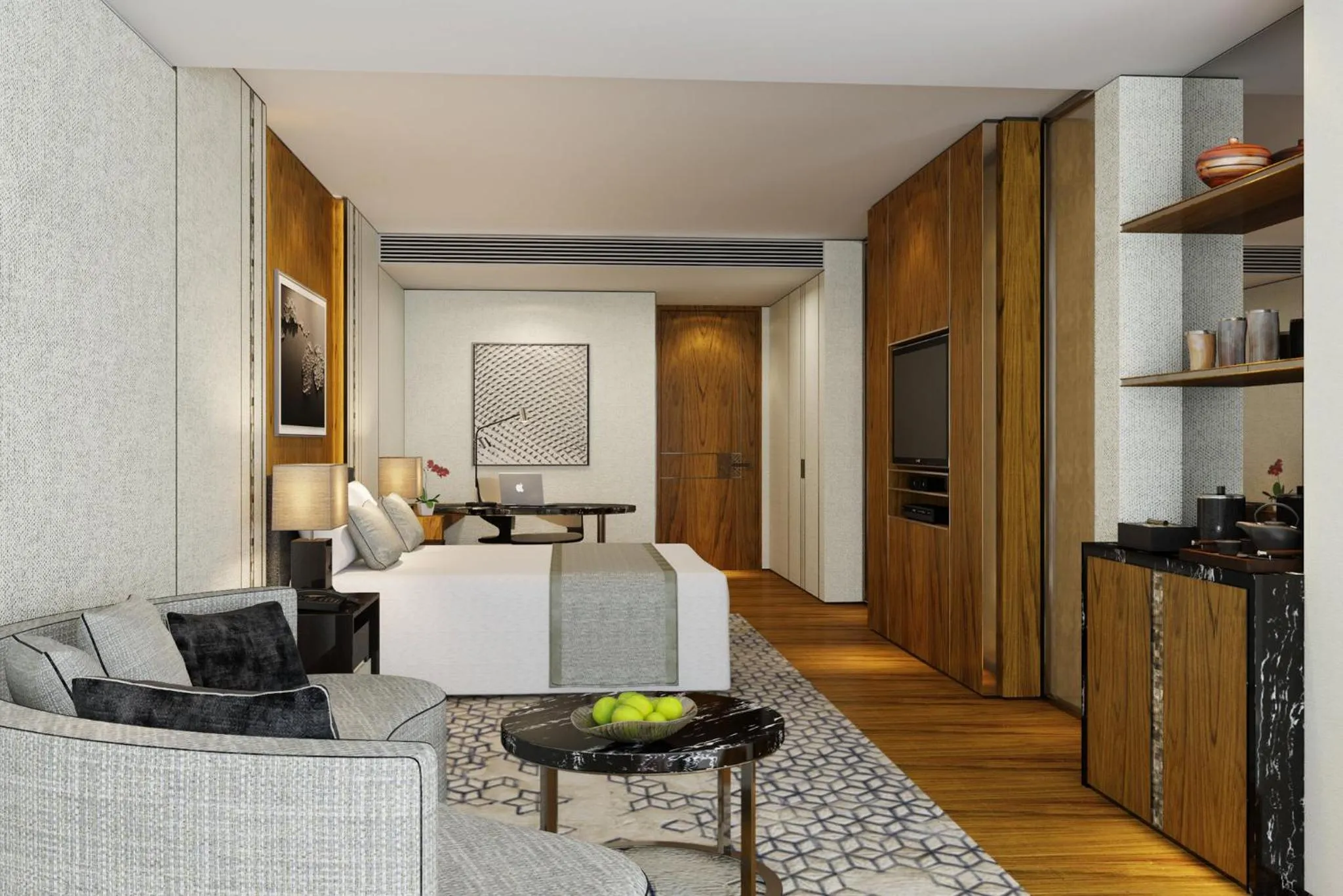 Photo of the whole room in InterContinental Guangzhou Exhibition Center by IHG