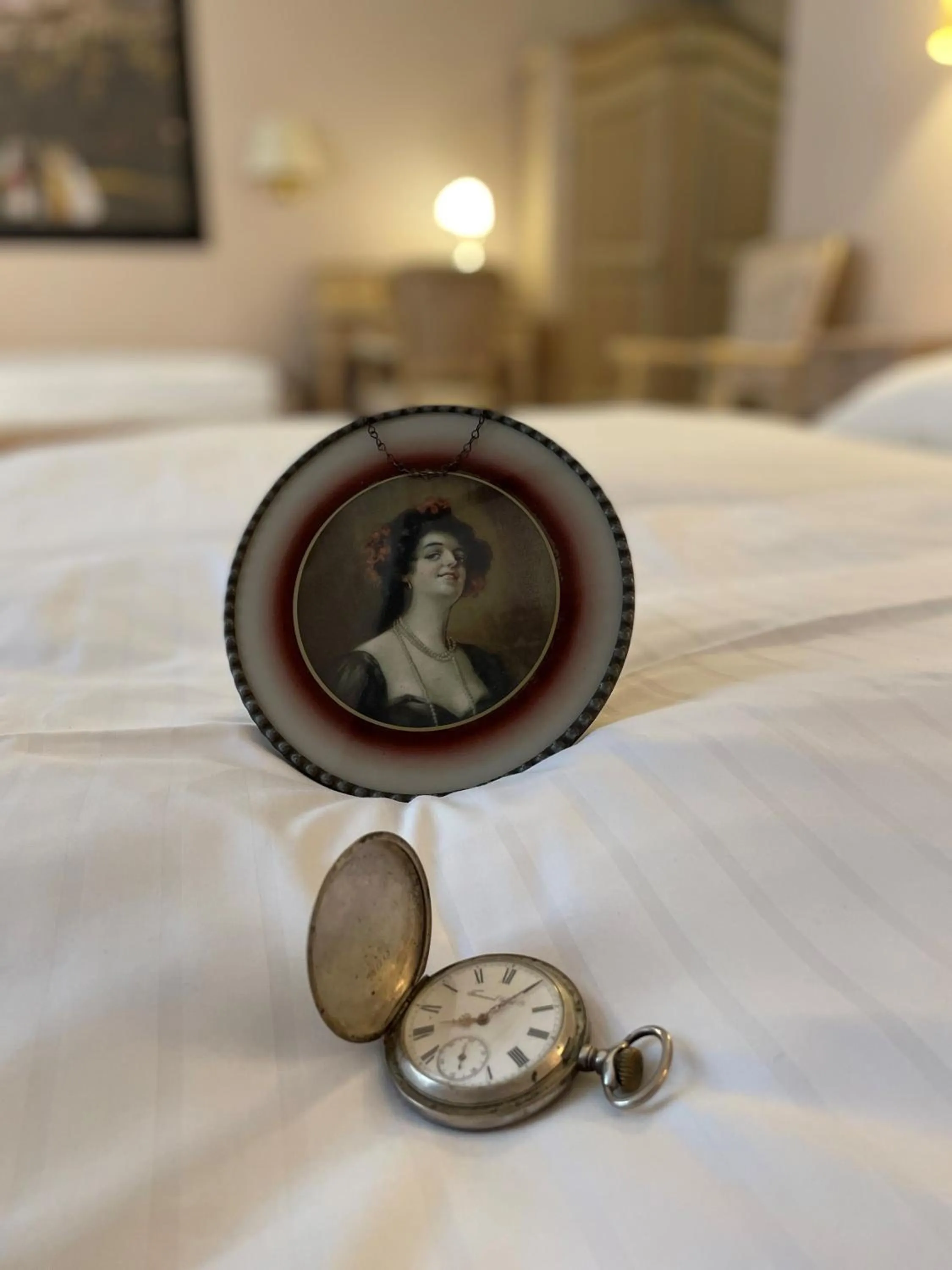 Bed in U Cervene zidle - Red Chair Hotel