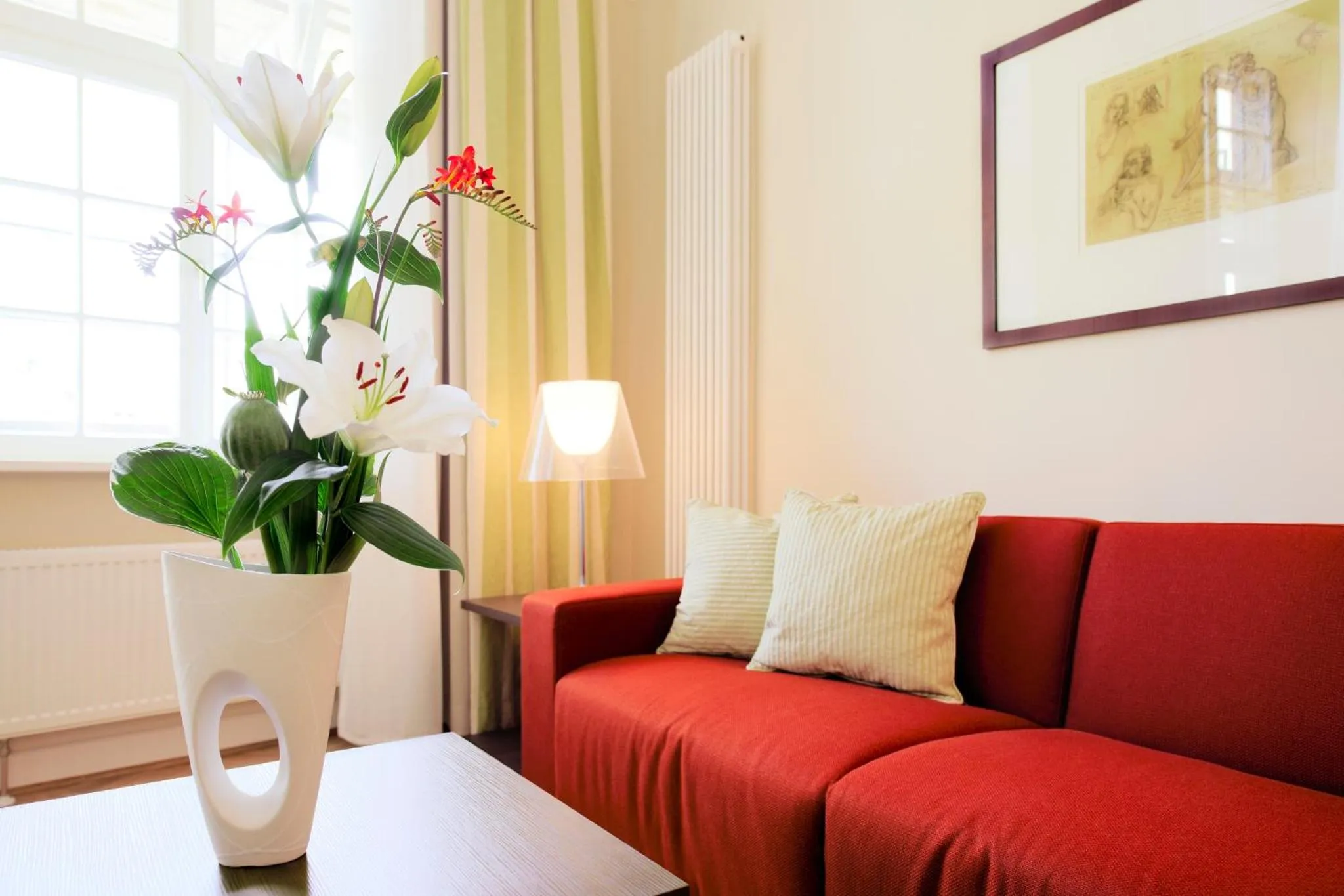 Seating area in Hapimag Ferienwohnungen Dresden