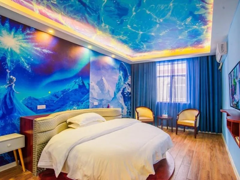 Bed in Shell Jingde Town Fuliang District Ceramics University Hotel