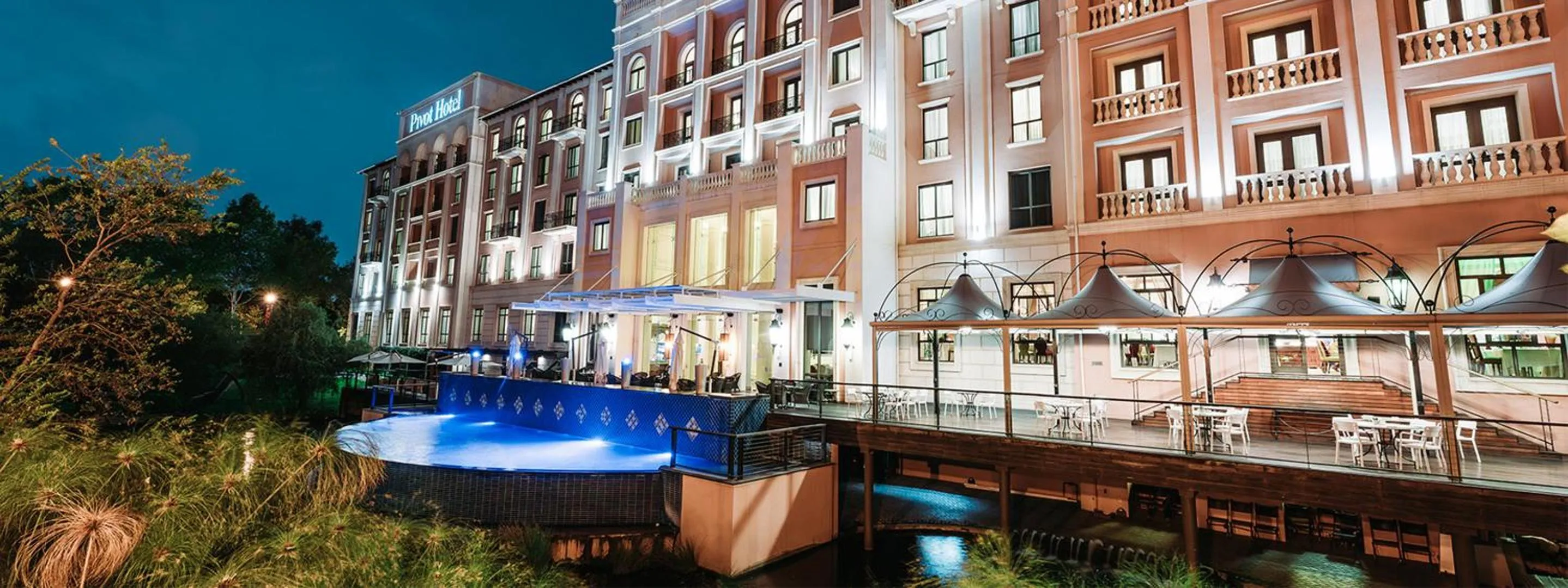 Property building in Pivot Hotel Montecasino