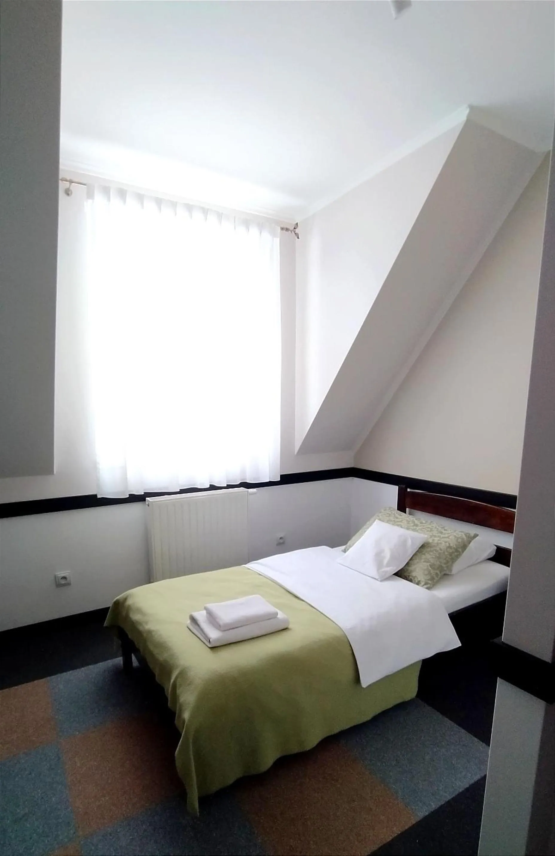 Bed in Pensjonat Hagi