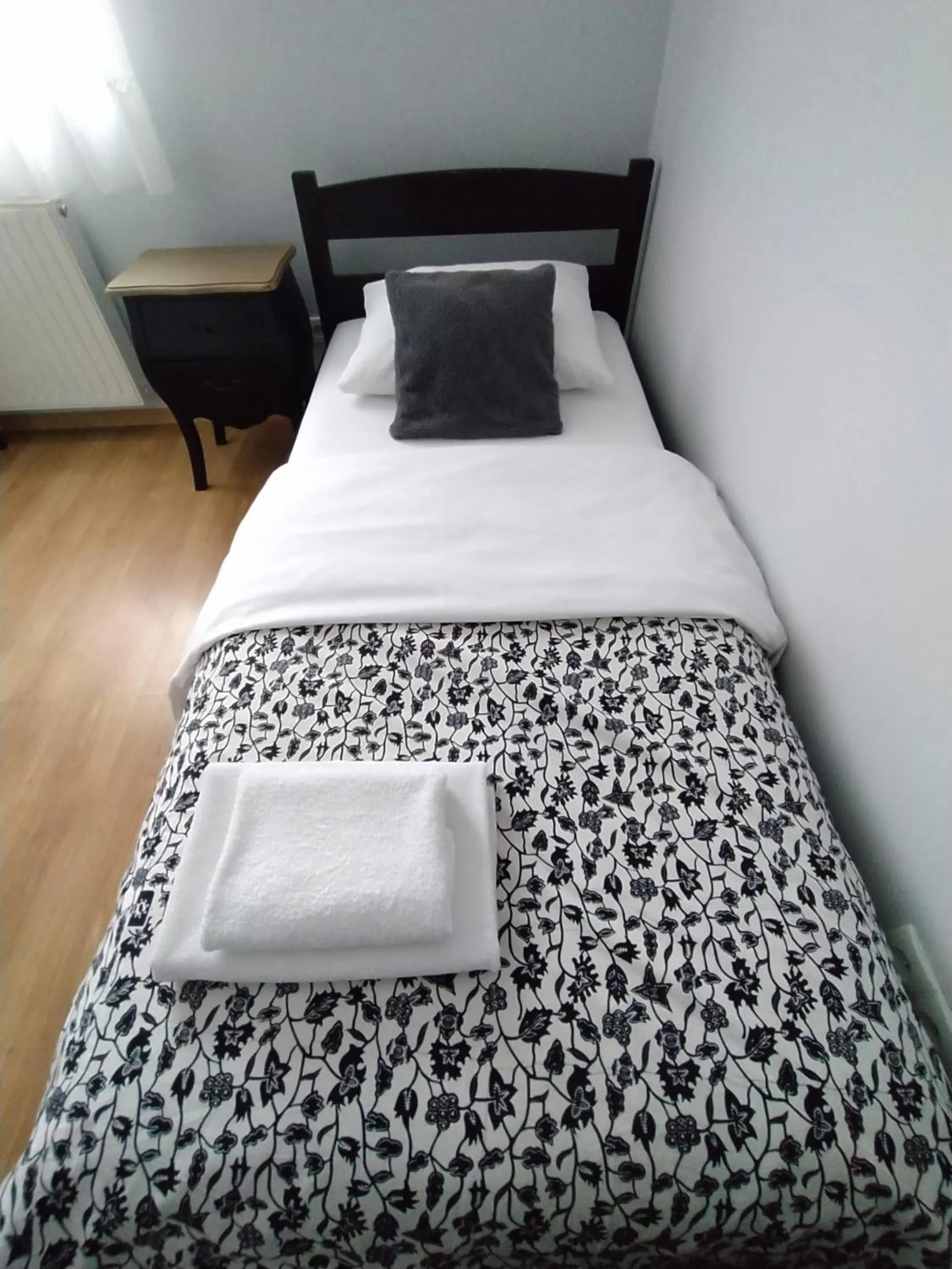 Bed in Pensjonat Hagi