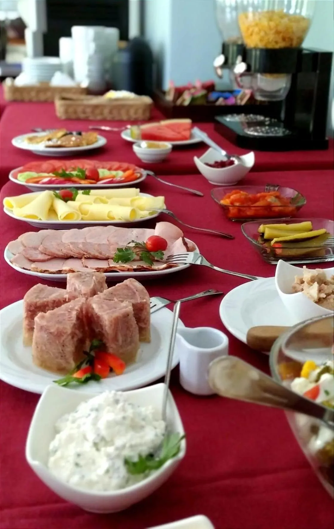 Breakfast in Pensjonat Hagi