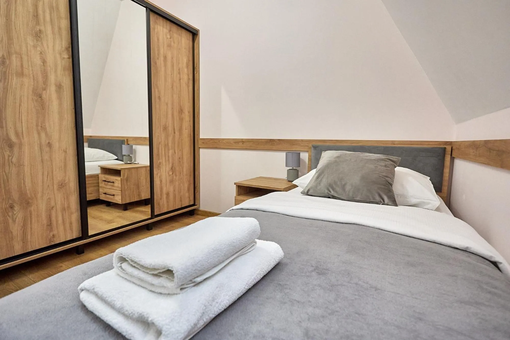 Bedroom, Bed in Pensjonat Hagi